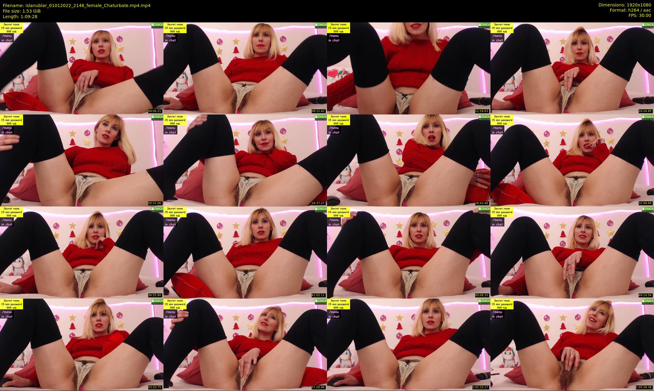 islanublar — 70 minute Chaturbate female cam show recording, 1080p, Jan 1, 2022