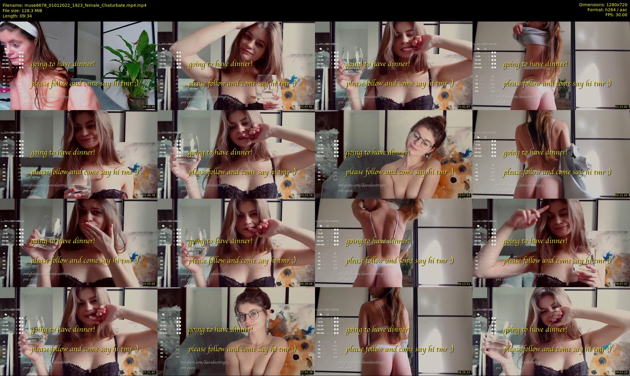 muse6678 — 10 minute Chaturbate female cam show recording, 720p, Jan 1, 2022