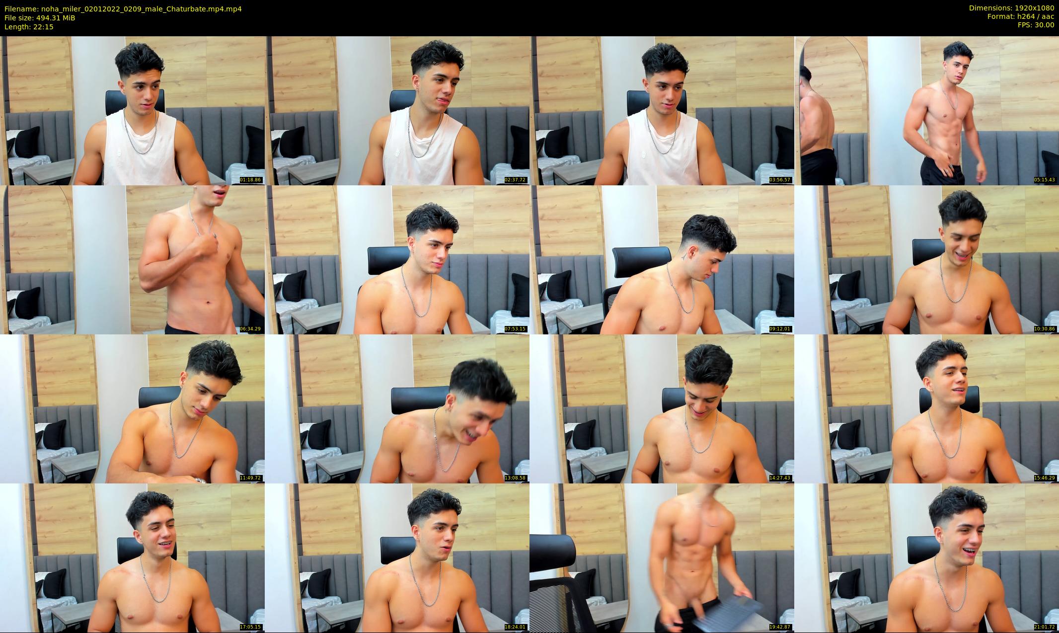 noha_miler — 23 minute Chaturbate male cam show recording, 1080p, Jan 2, 2022