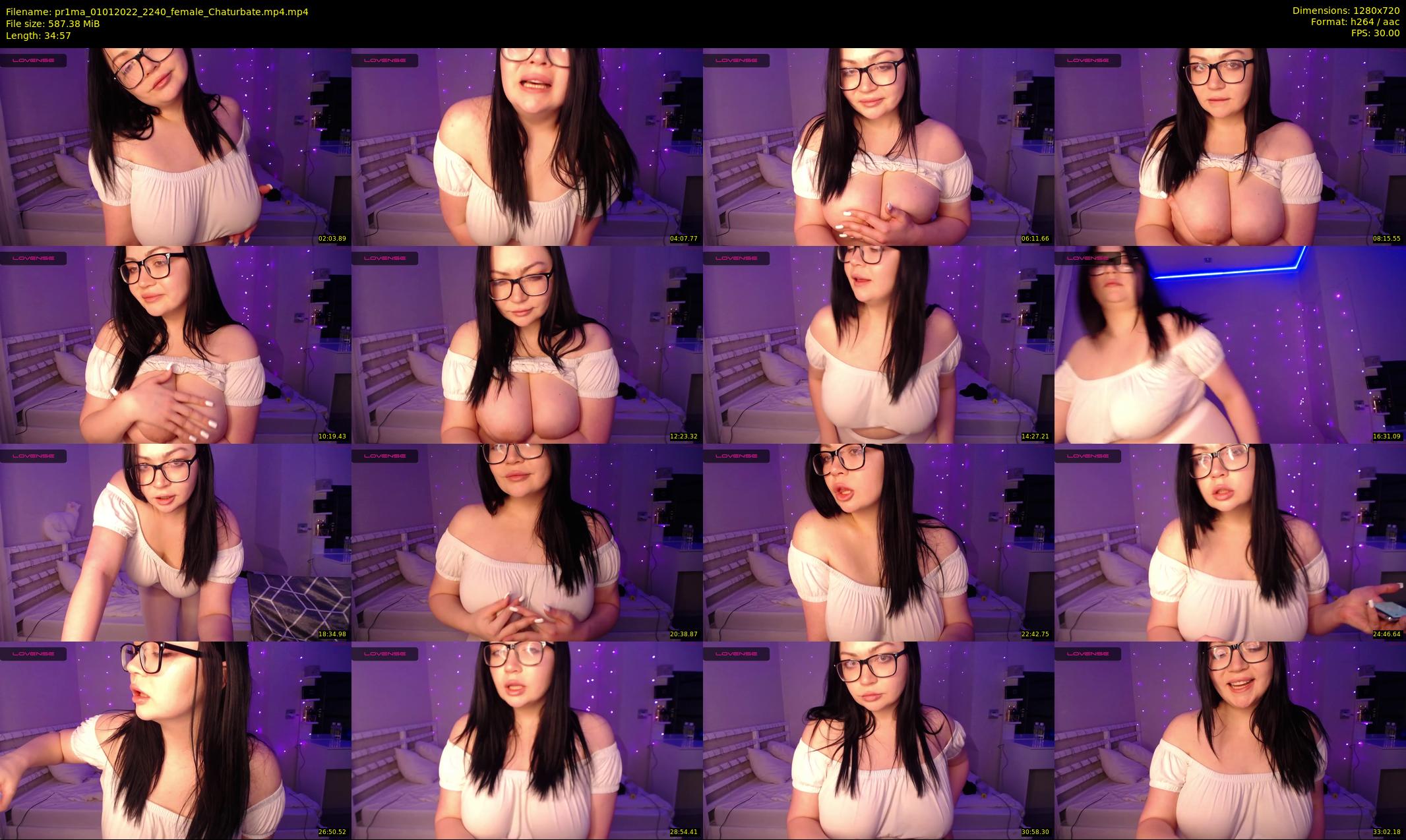 pr1ma — 35 minute Chaturbate female cam show recording, 720p, Jan 1, 2022