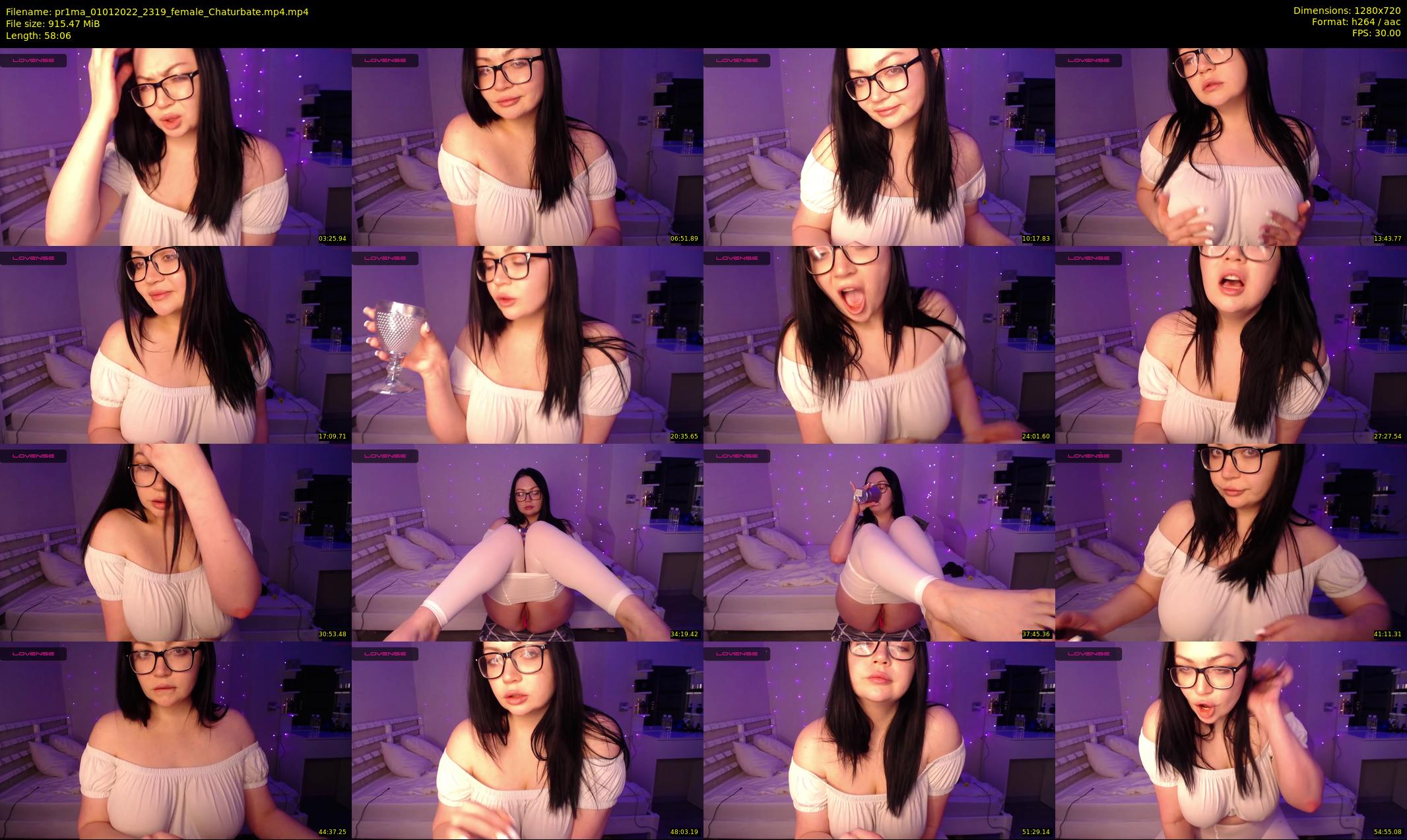 pr1ma — 59 minute Chaturbate female cam show recording, 720p, Jan 1, 2022