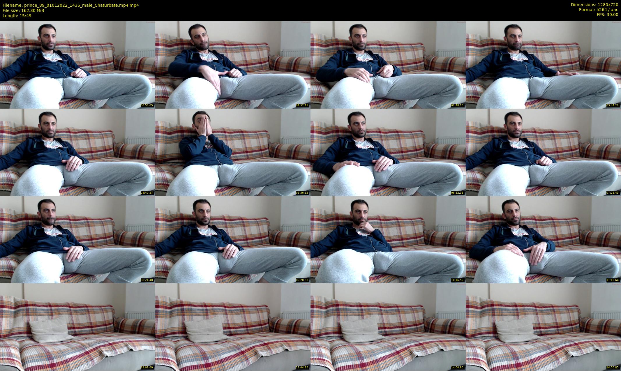 prince_89 — 16 minute Chaturbate male cam show recording, 720p, Jan 1, 2022