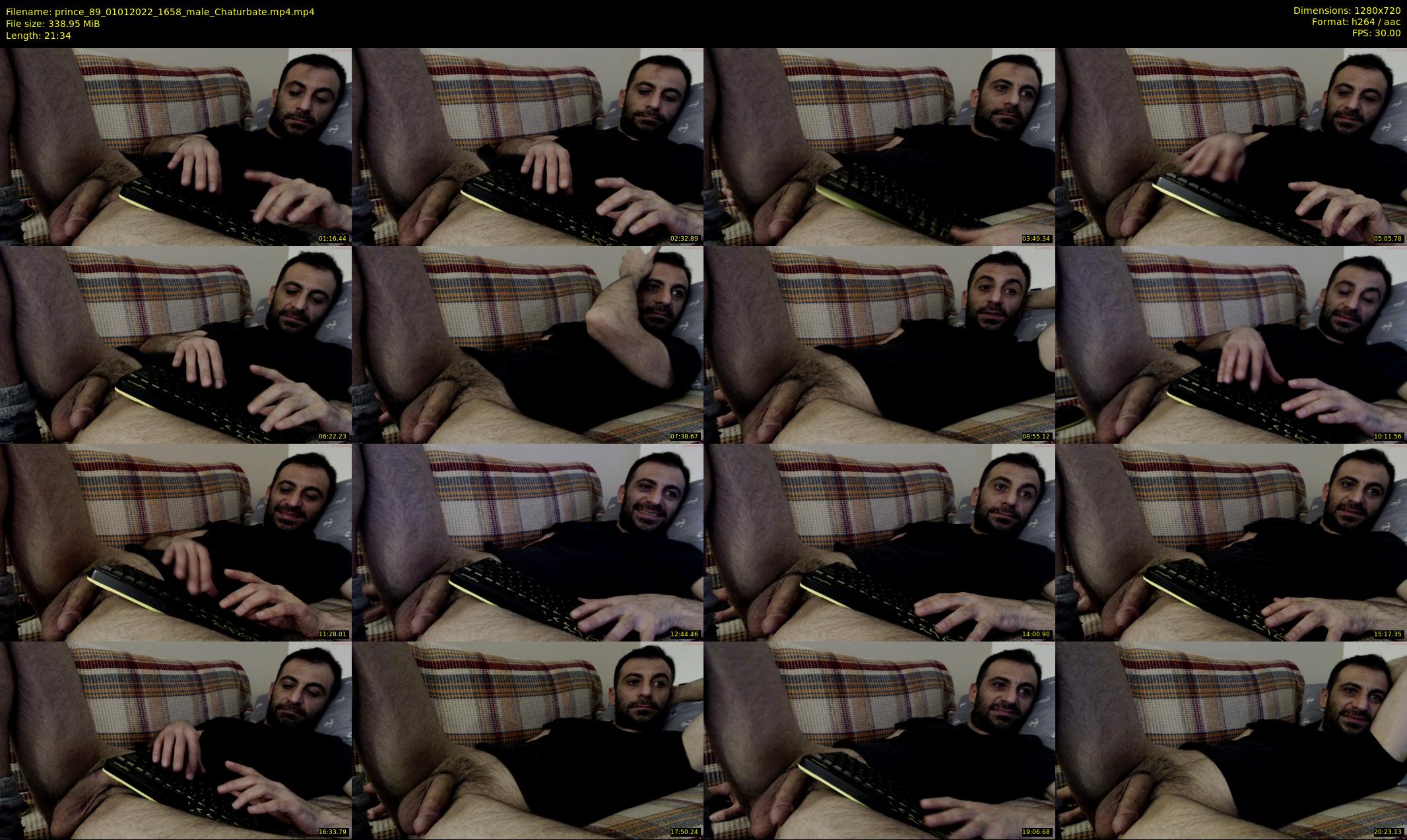 prince_89 — 22 minute Chaturbate male cam show recording, 720p, Jan 1, 2022