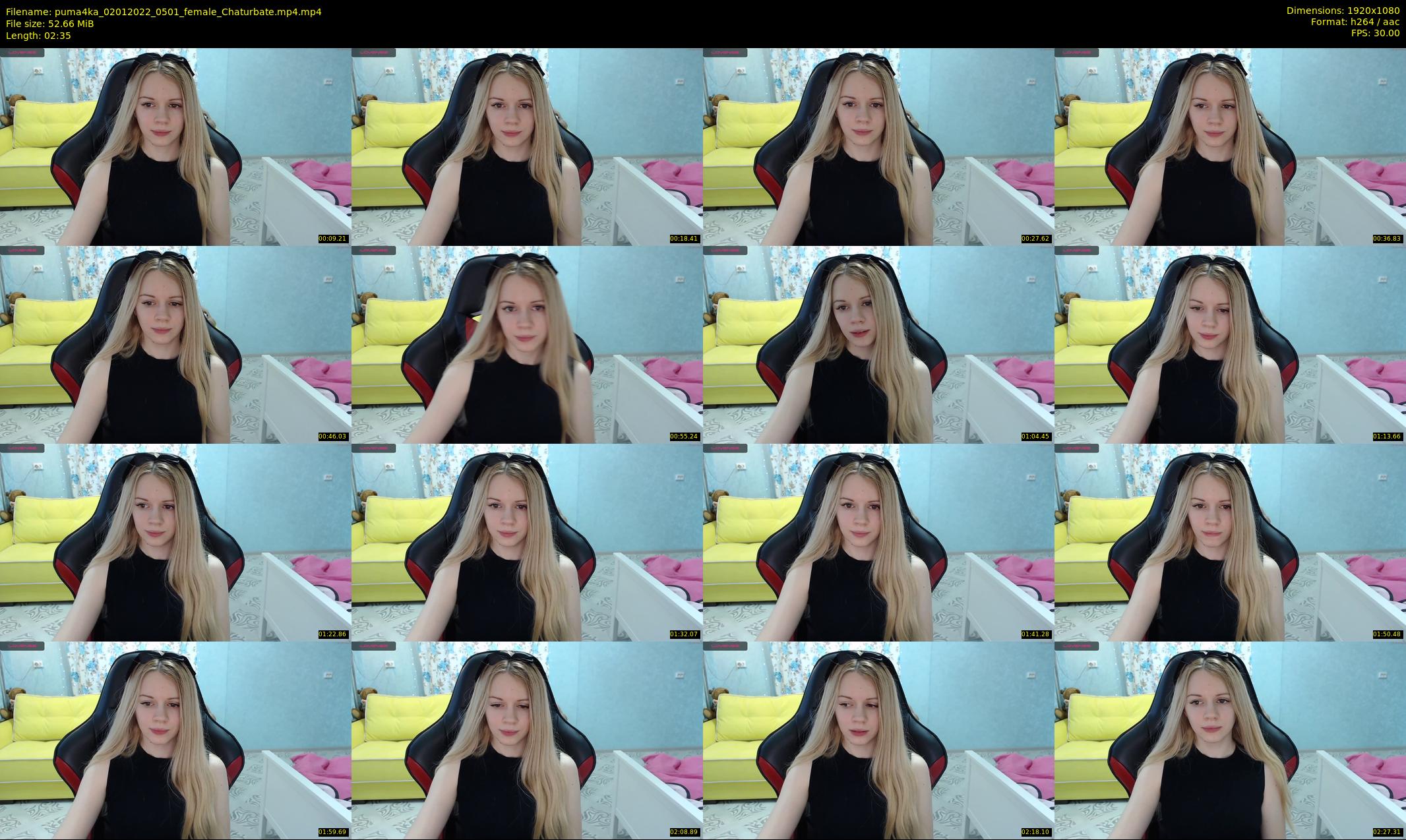 puma4ka — 3 minute Chaturbate female cam show recording, 1080p, Jan 2, 2022