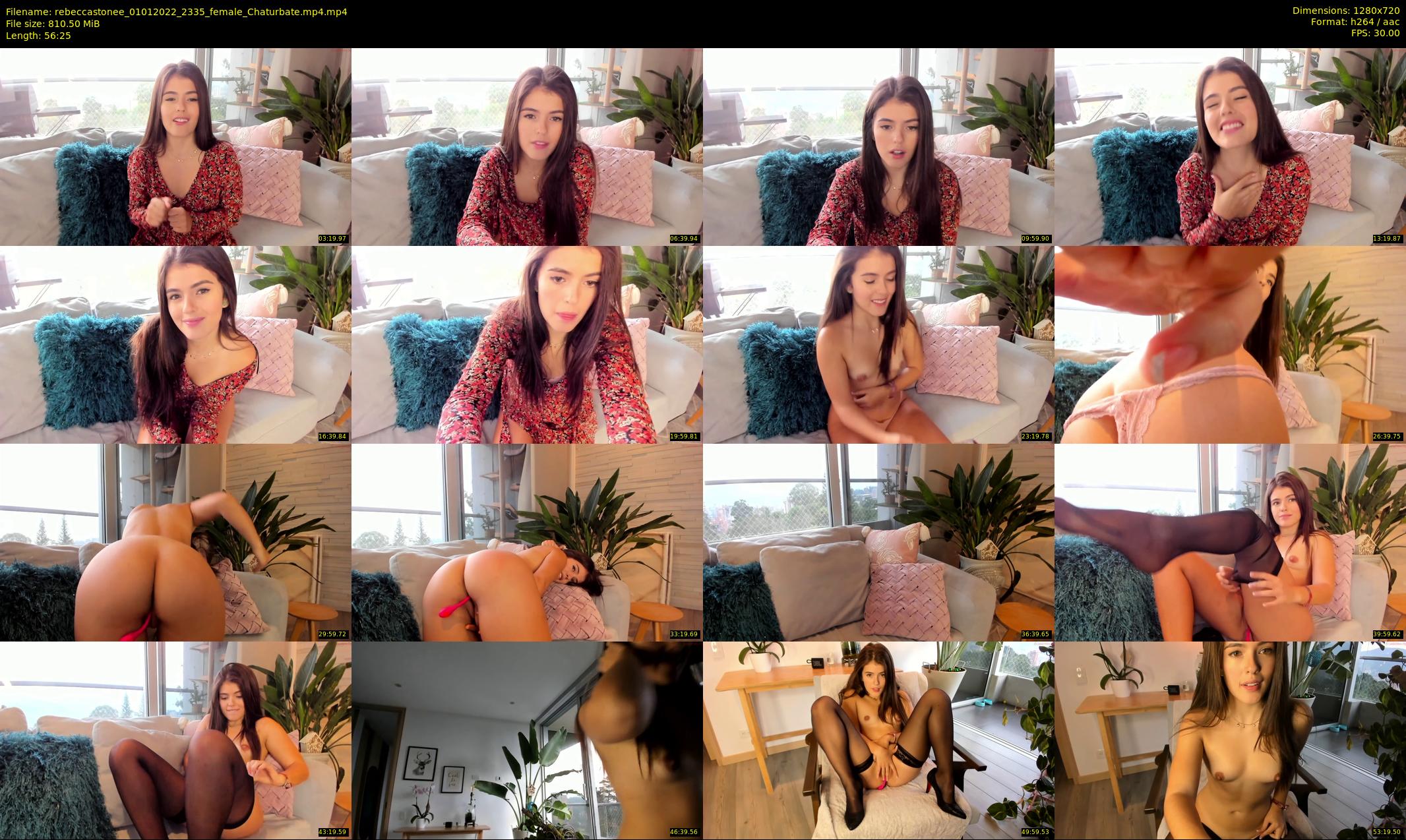rebeccastonee — 57 minute Chaturbate female cam show recording, 720p, Jan 1, 2022