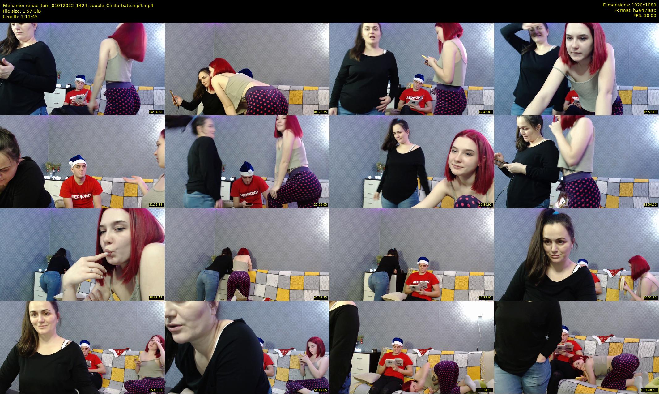 renae_tom — 72 minute Chaturbate couple cam show recording, 1080p, Jan 1, 2022