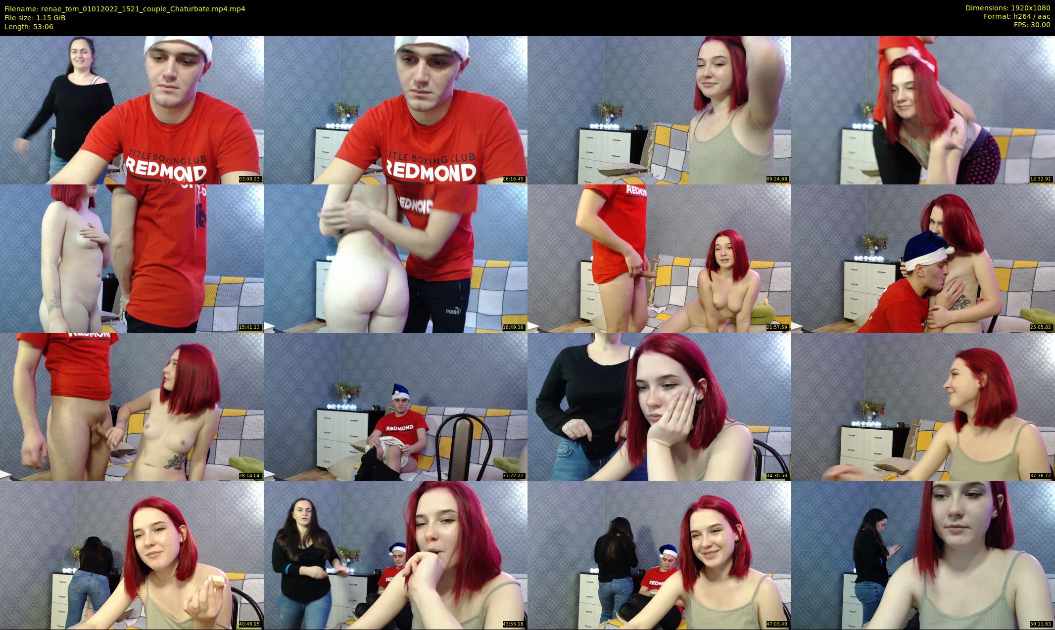 renae_tom — 54 minute Chaturbate couple cam show recording, 1080p, Jan 1, 2022