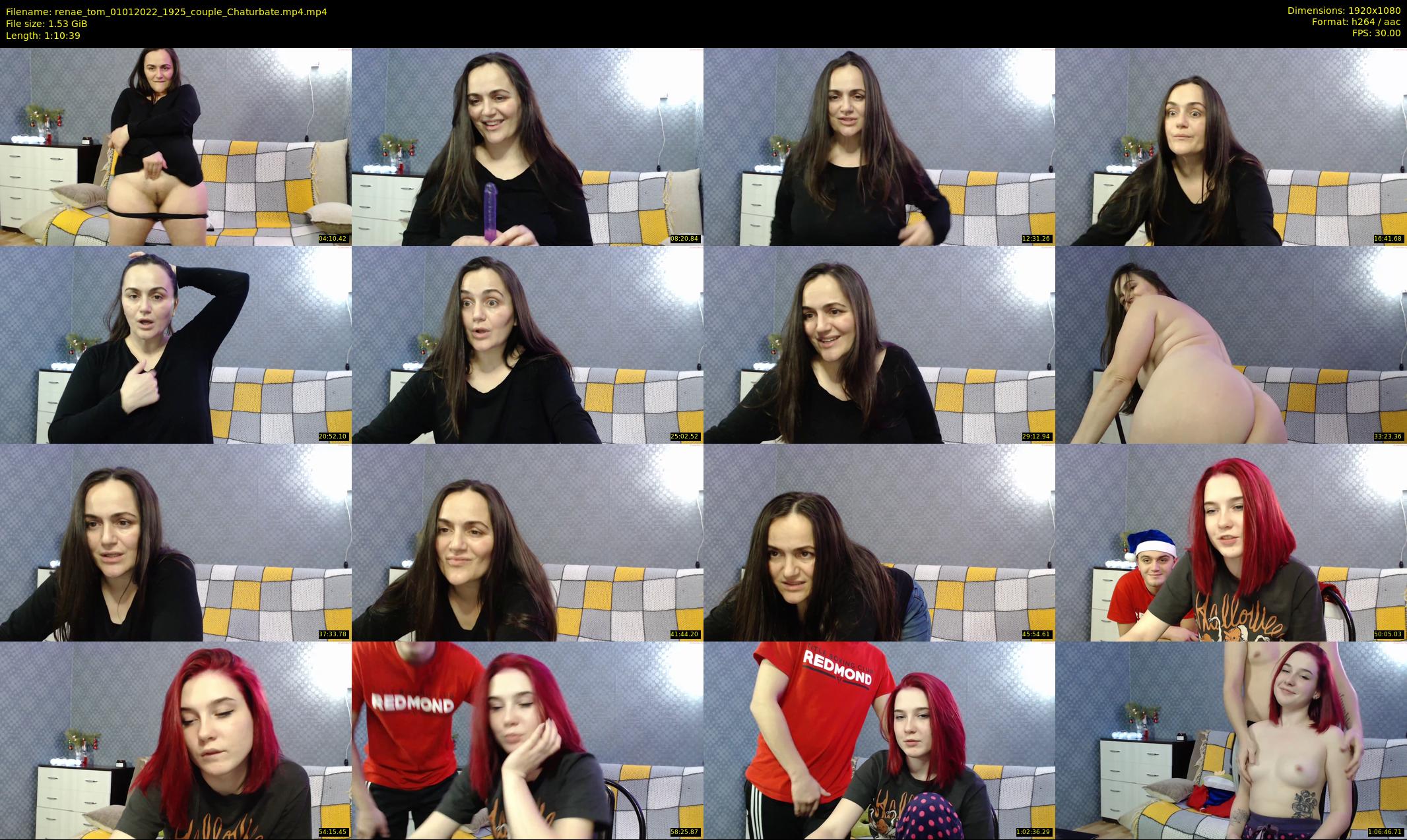 renae_tom — 71 minute Chaturbate couple cam show recording, 1080p, Jan 1, 2022