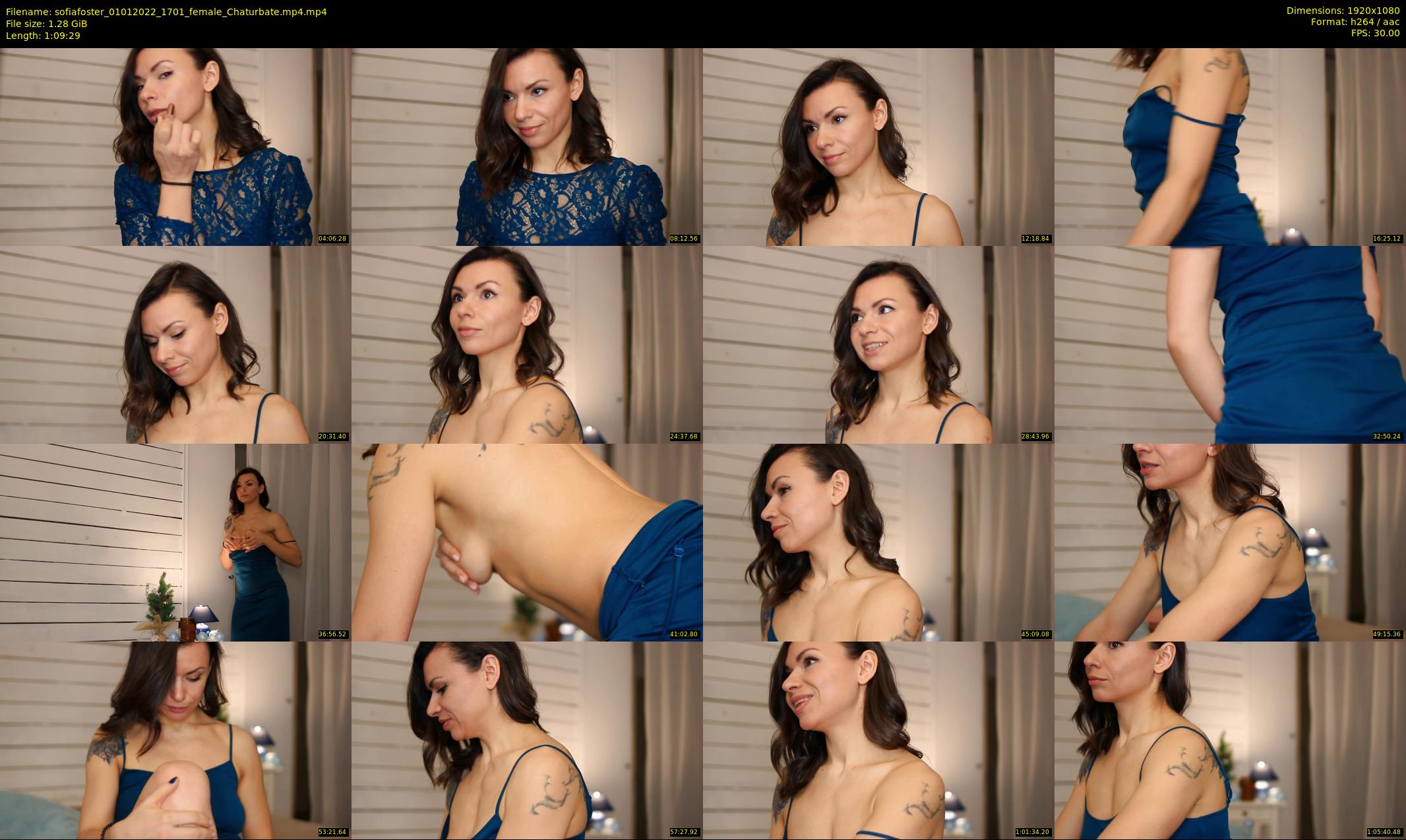 sofiafoster — 70 minute Chaturbate female cam show recording, 1080p, Jan 1, 2022