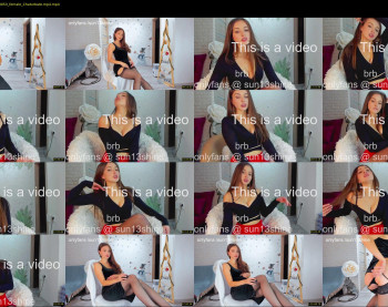sunshine13_ — 70 minute Chaturbate female cam show recording, 1080p, Jan 2, 2022