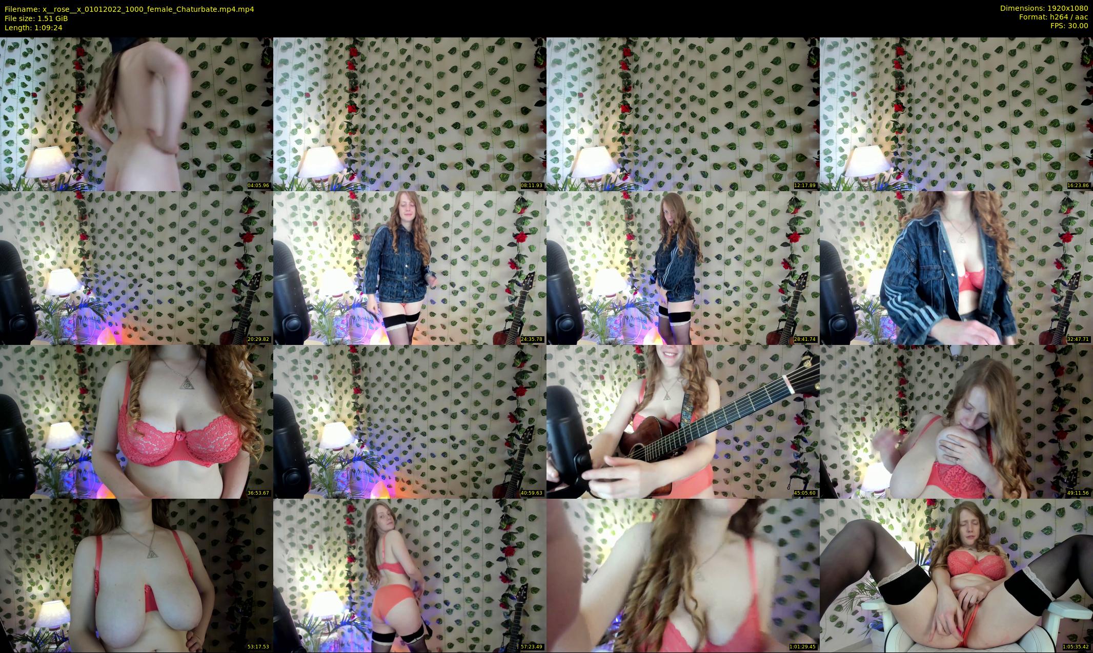 x__rose__x — 70 minute Chaturbate female cam show recording, 1080p, Jan 1, 2022