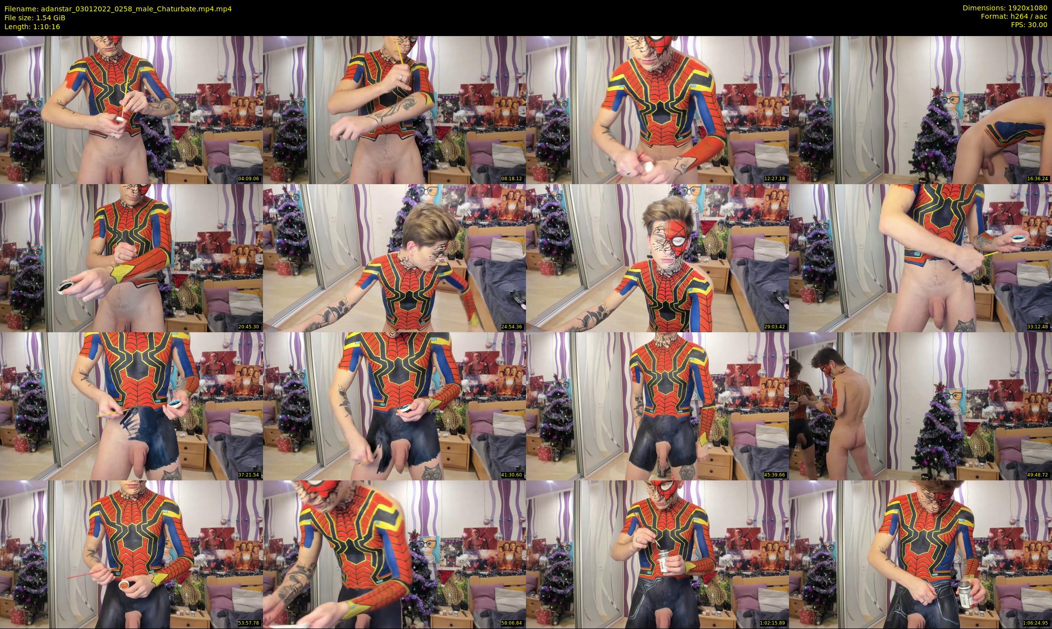 adanstar — 71 minute Chaturbate male cam show recording, 1080p, Jan 3, 2022