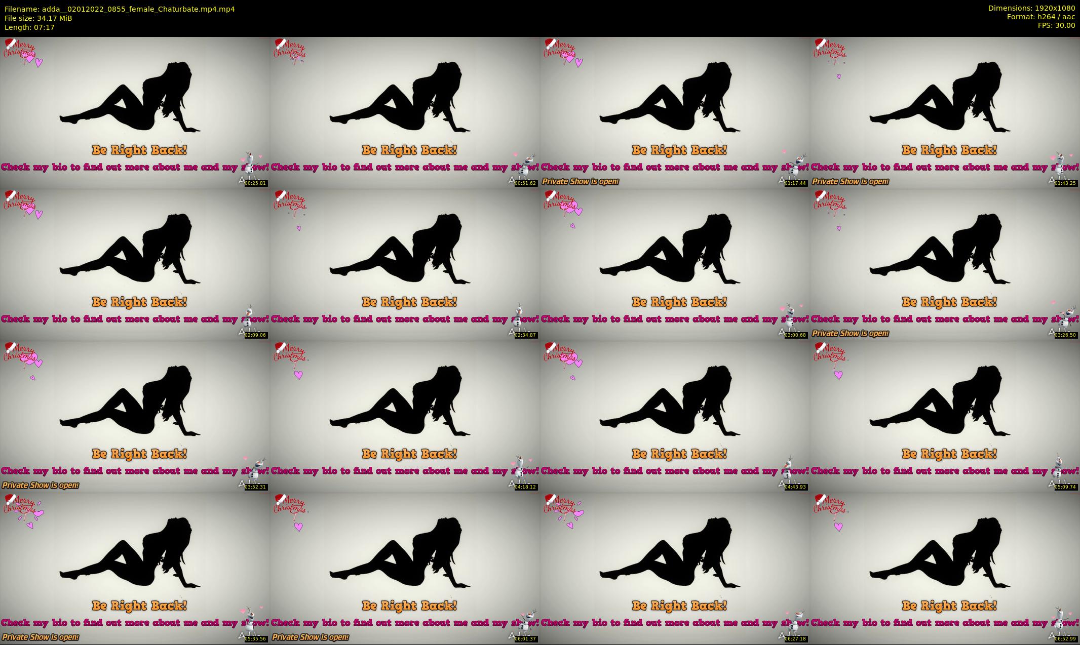 adda_ — 8 minute Chaturbate female cam show recording, 1080p, Jan 2, 2022