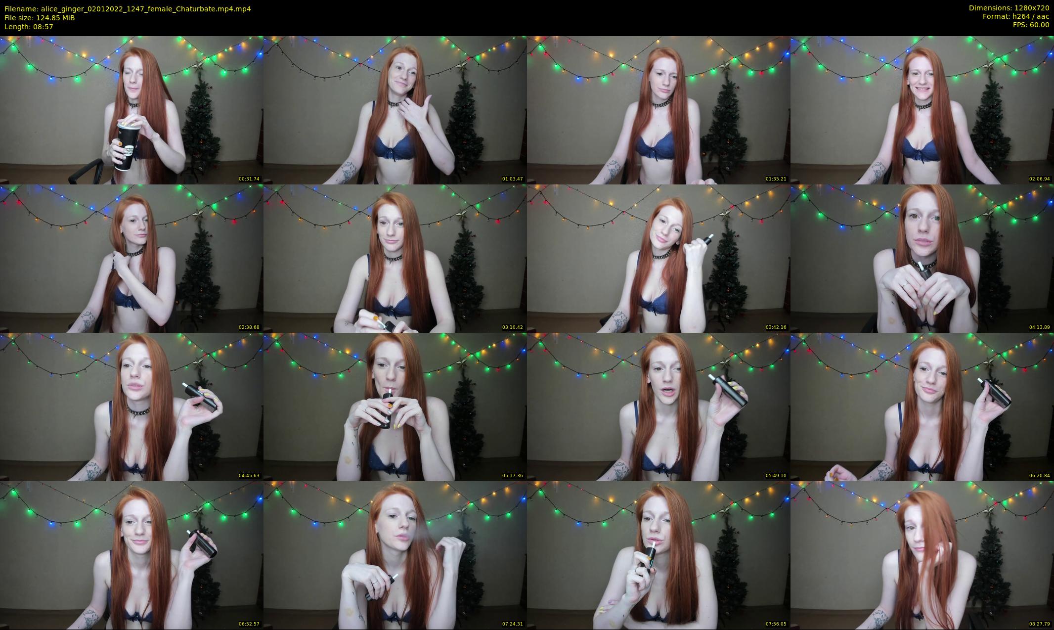 alice_ginger — 9 minute Chaturbate female cam show recording, 720p, Jan 2, 2022