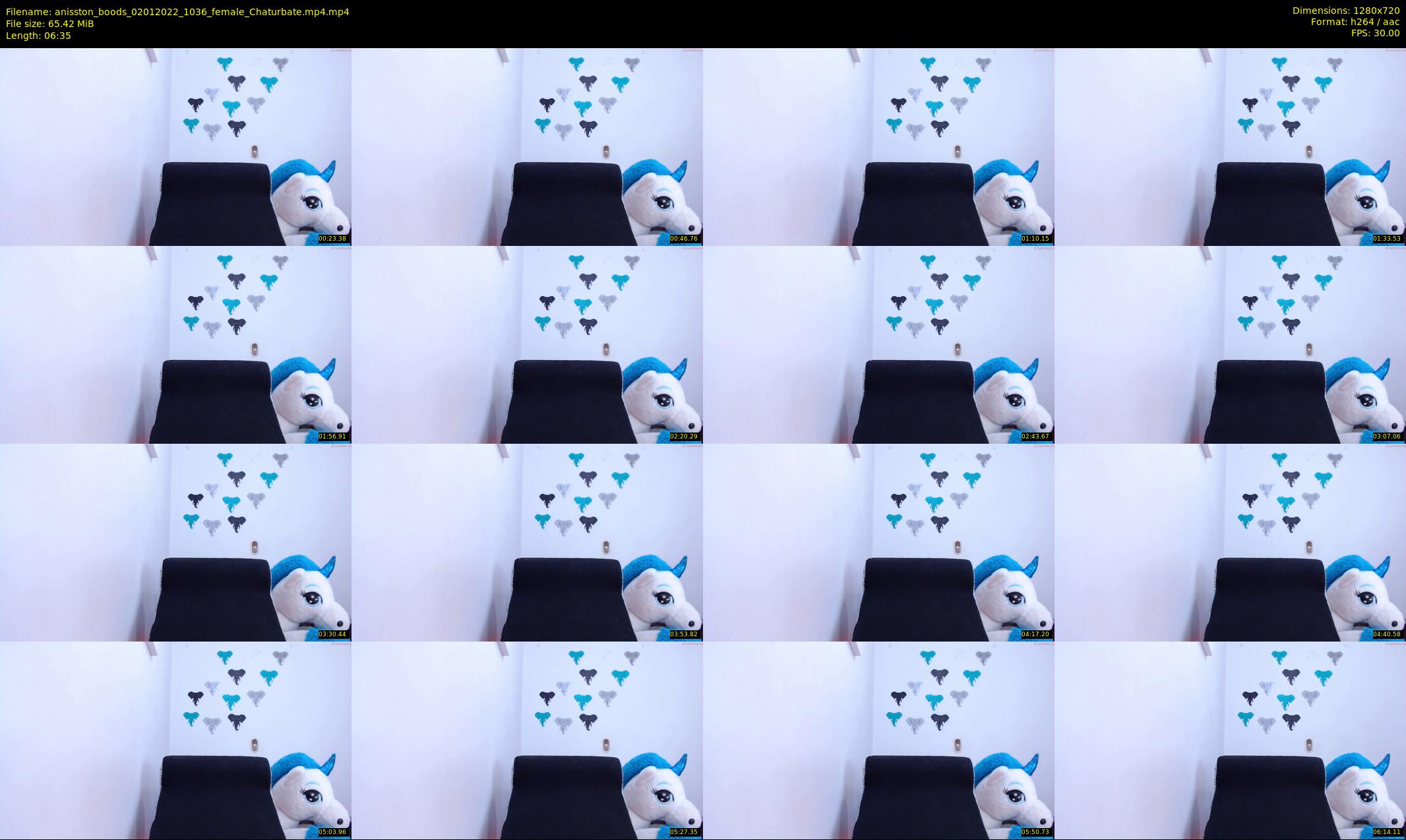 anisston_boods — 7 minute Chaturbate female cam show recording, 720p, Jan 2, 2022