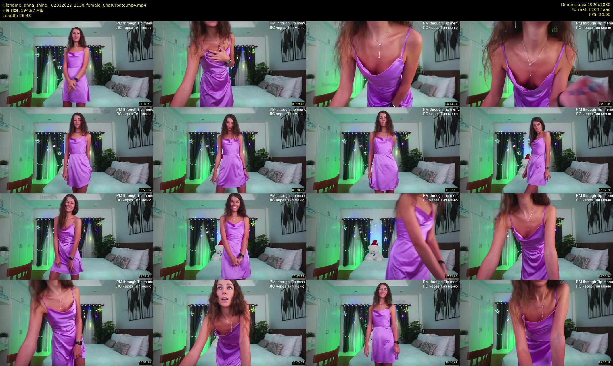 anna_shine_ — 27 minute Chaturbate female cam show recording, 1080p, Jan 2, 2022