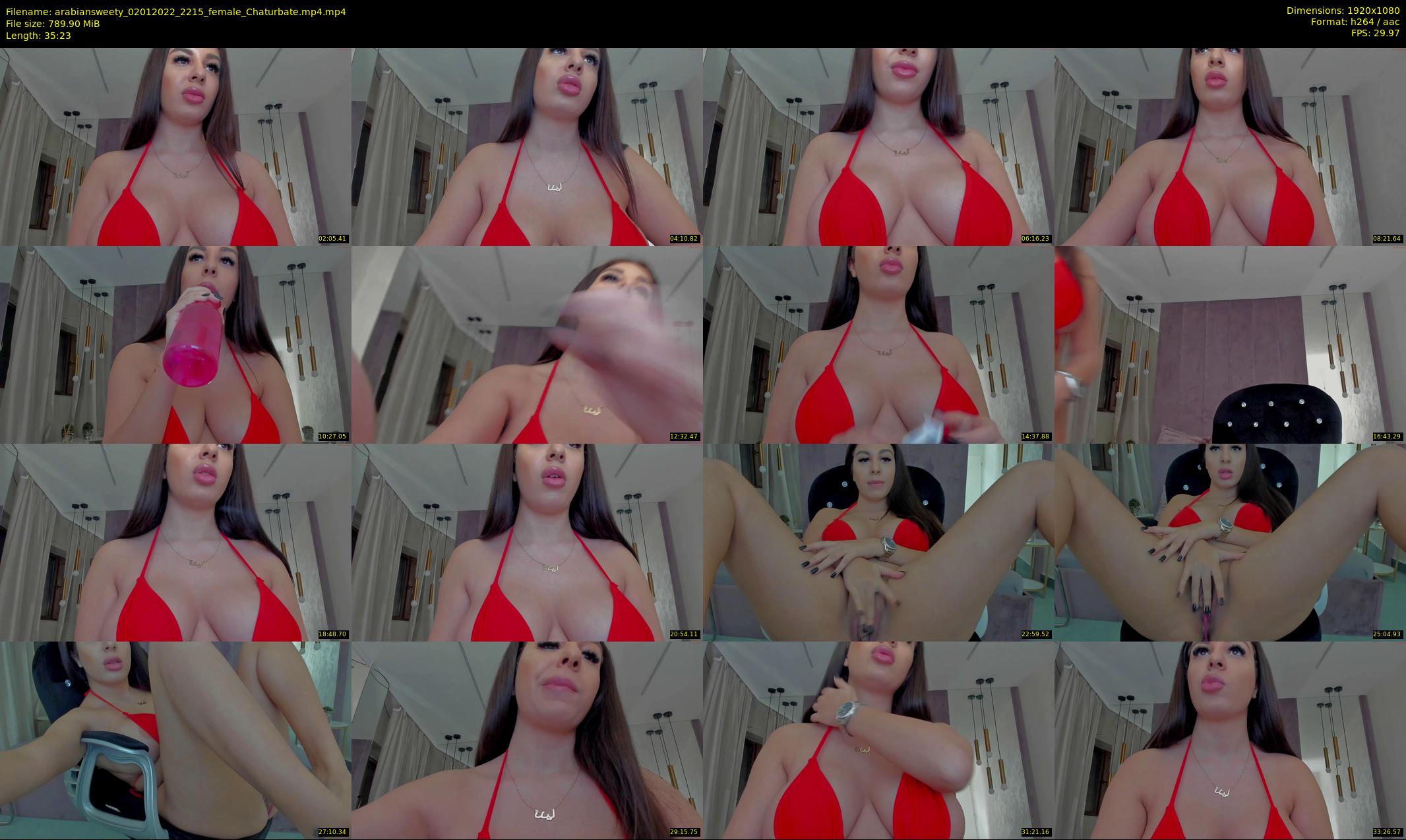 arabiansweety — 36 minute Chaturbate female cam show recording, 1080p, Jan 2, 2022