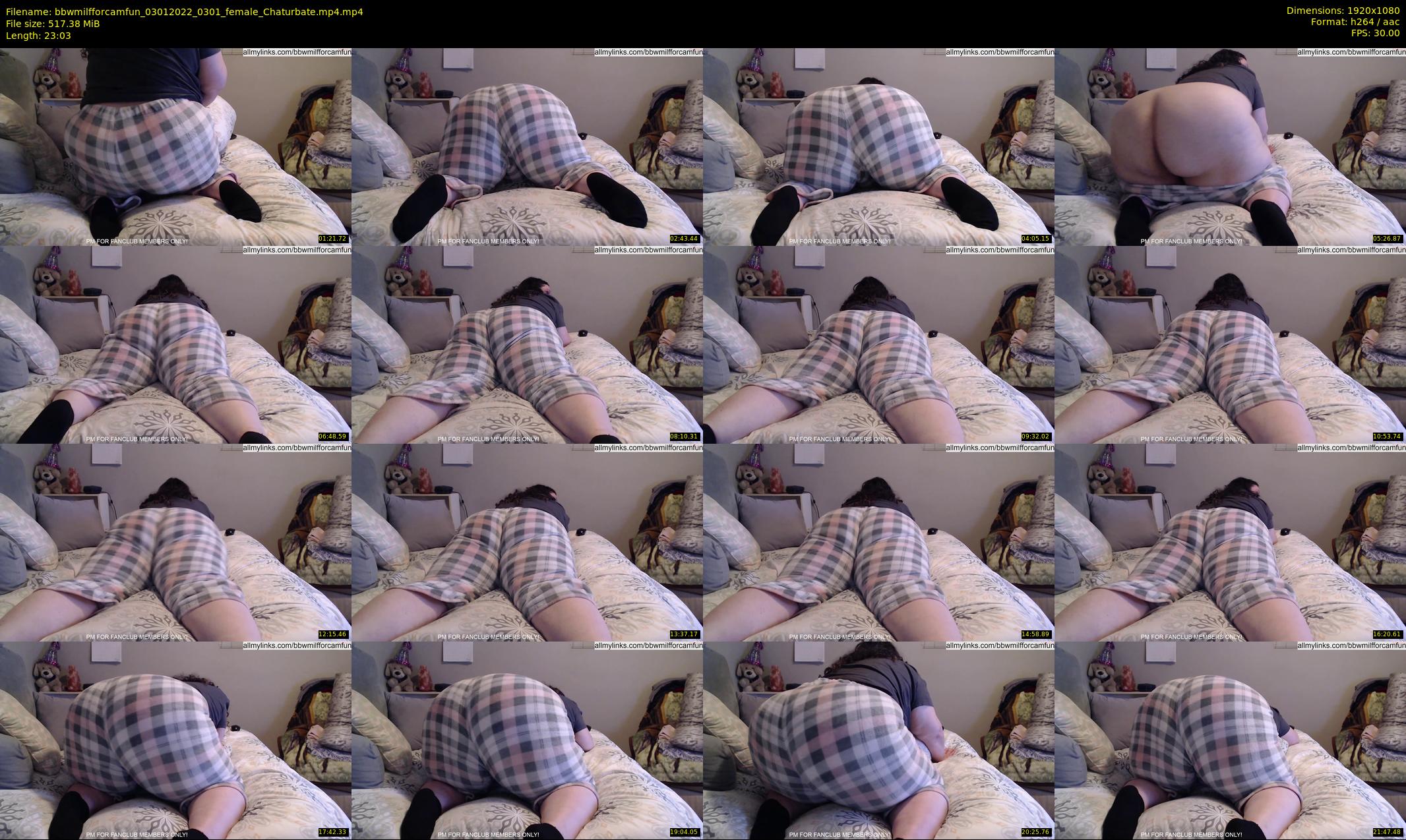 bbwmilfforcamfun — 24 minute Chaturbate female cam show recording, 1080p, Jan 3, 2022