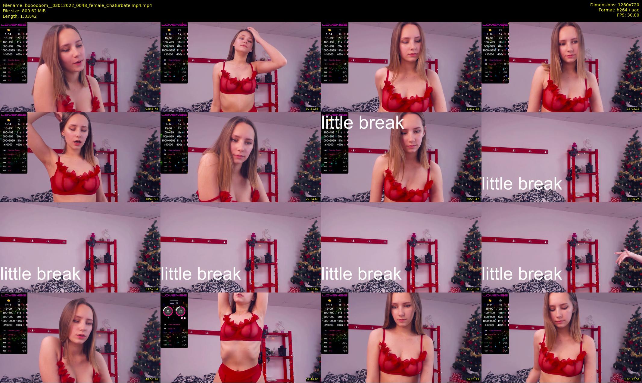 boooooom_ — 64 minute Chaturbate female cam show recording, 720p, Jan 3, 2022