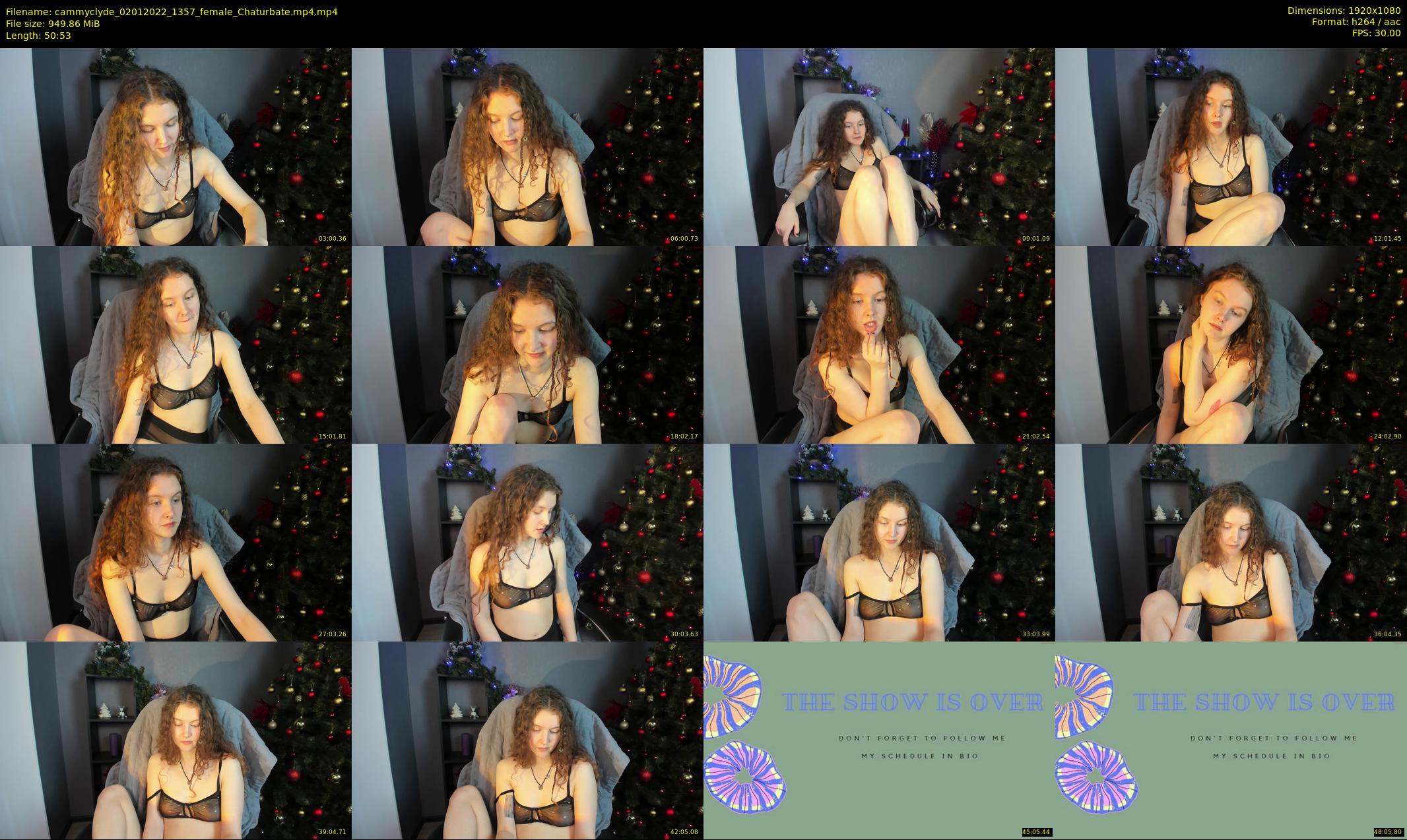 cammyclyde — 51 minute Chaturbate female cam show recording, 1080p, Jan 2, 2022