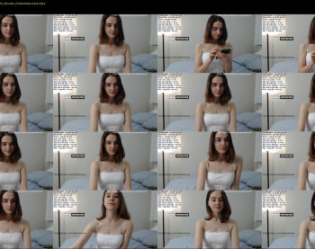 chantwow — 8 minute Chaturbate female cam show recording, 1080p, Jan 2, 2022