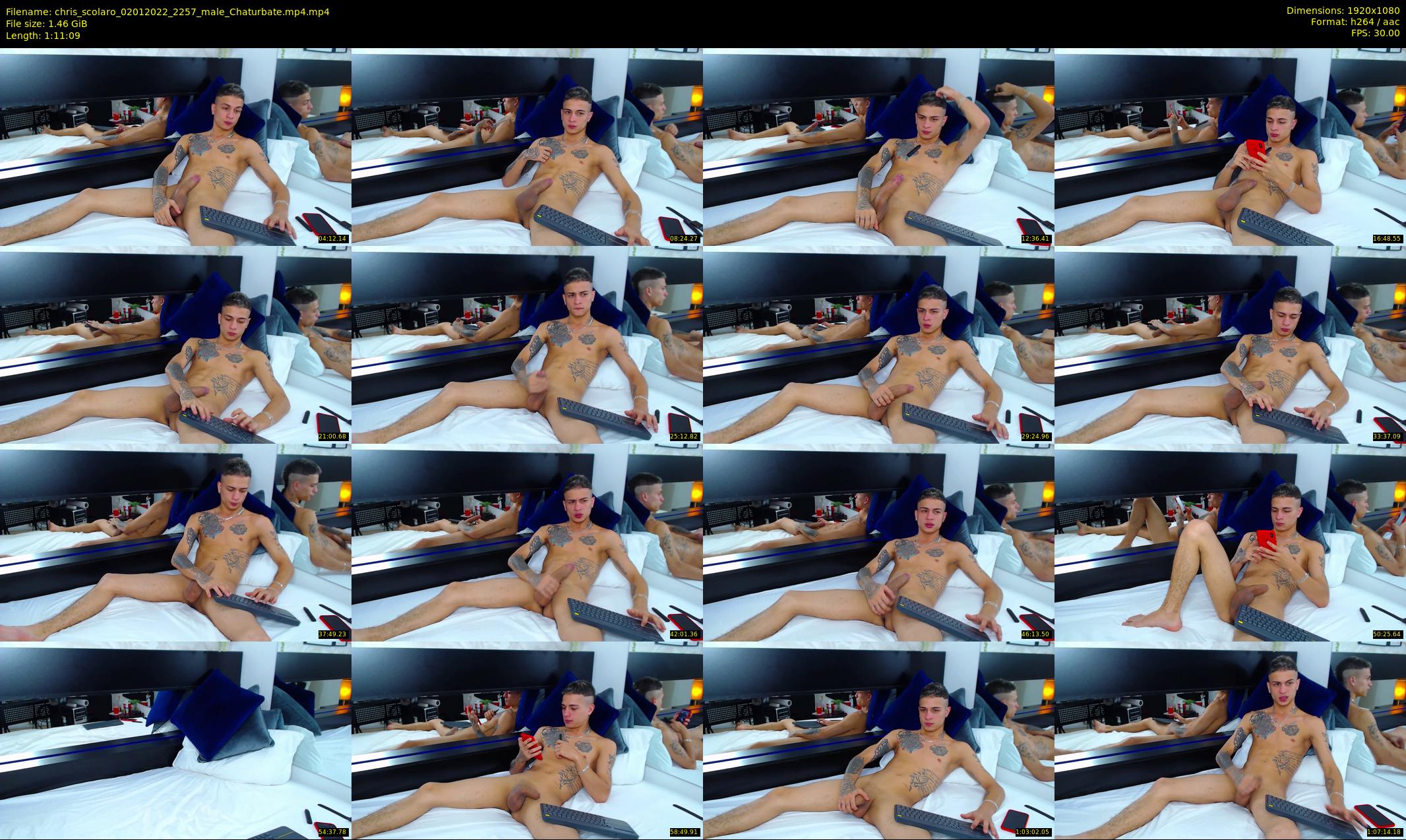 chris_scolaro — 72 minute Chaturbate male cam show recording, 1080p, Jan 2, 2022