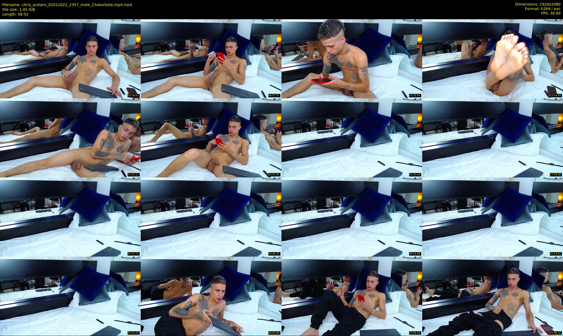 chris_scolaro — 59 minute Chaturbate male cam show recording, 1080p, Jan 2, 2022