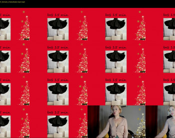 colette1w — 12 minute Chaturbate female cam show recording, 720p, Jan 2, 2022