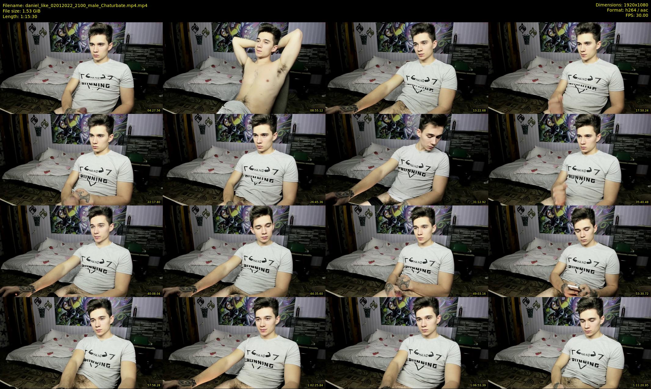 daniel_like — 76 minute Chaturbate male cam show recording, 1080p, Jan 2, 2022