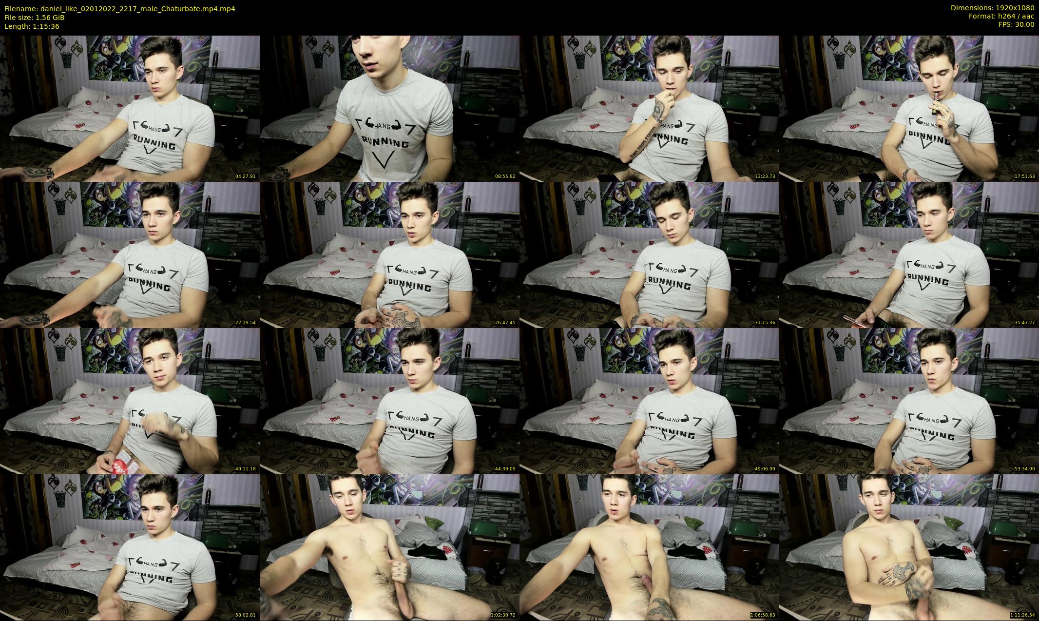daniel_like — 76 minute Chaturbate male cam show recording, 1080p, Jan 2, 2022