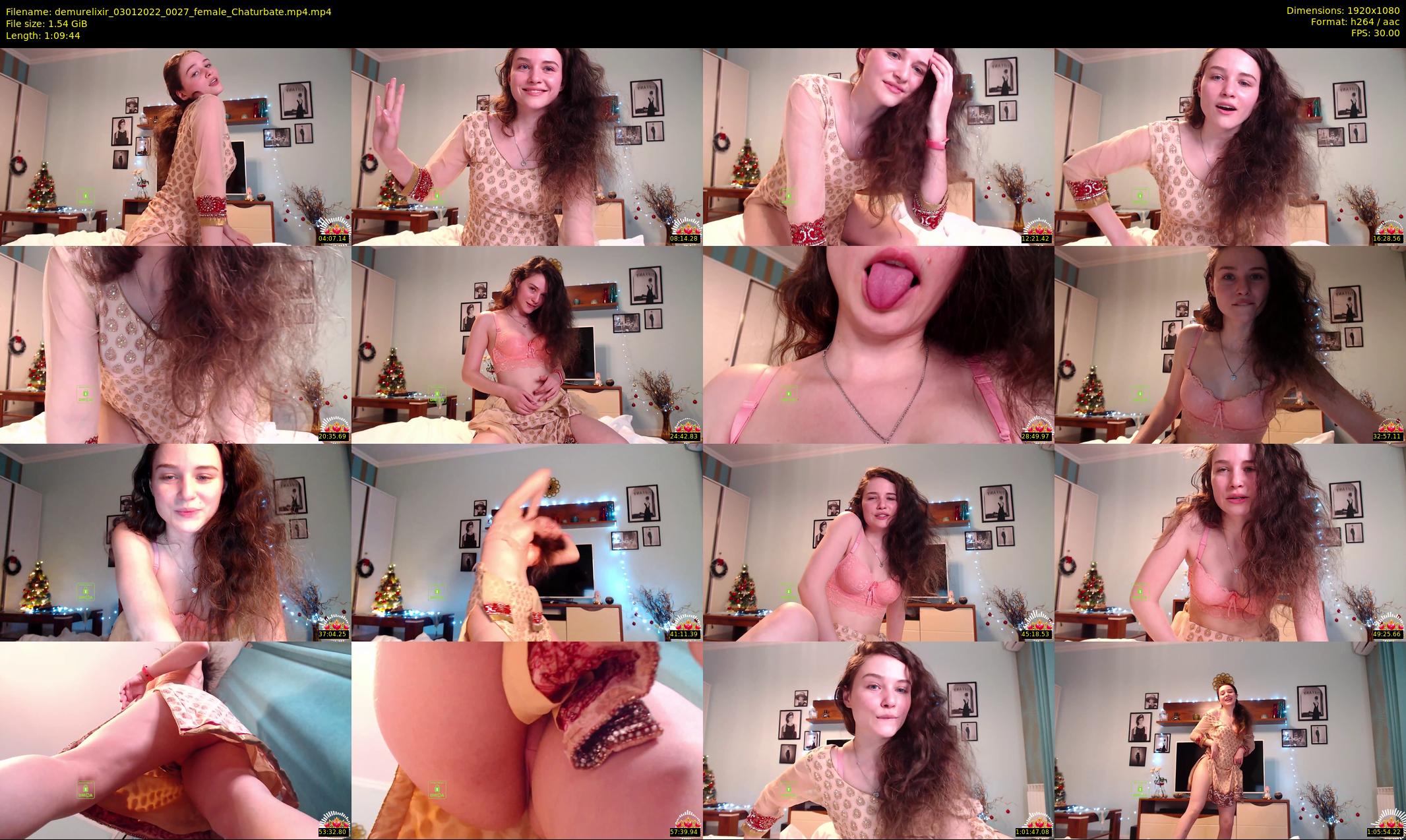 demurelixir — 70 minute Chaturbate female cam show recording, 1080p, Jan 3, 2022