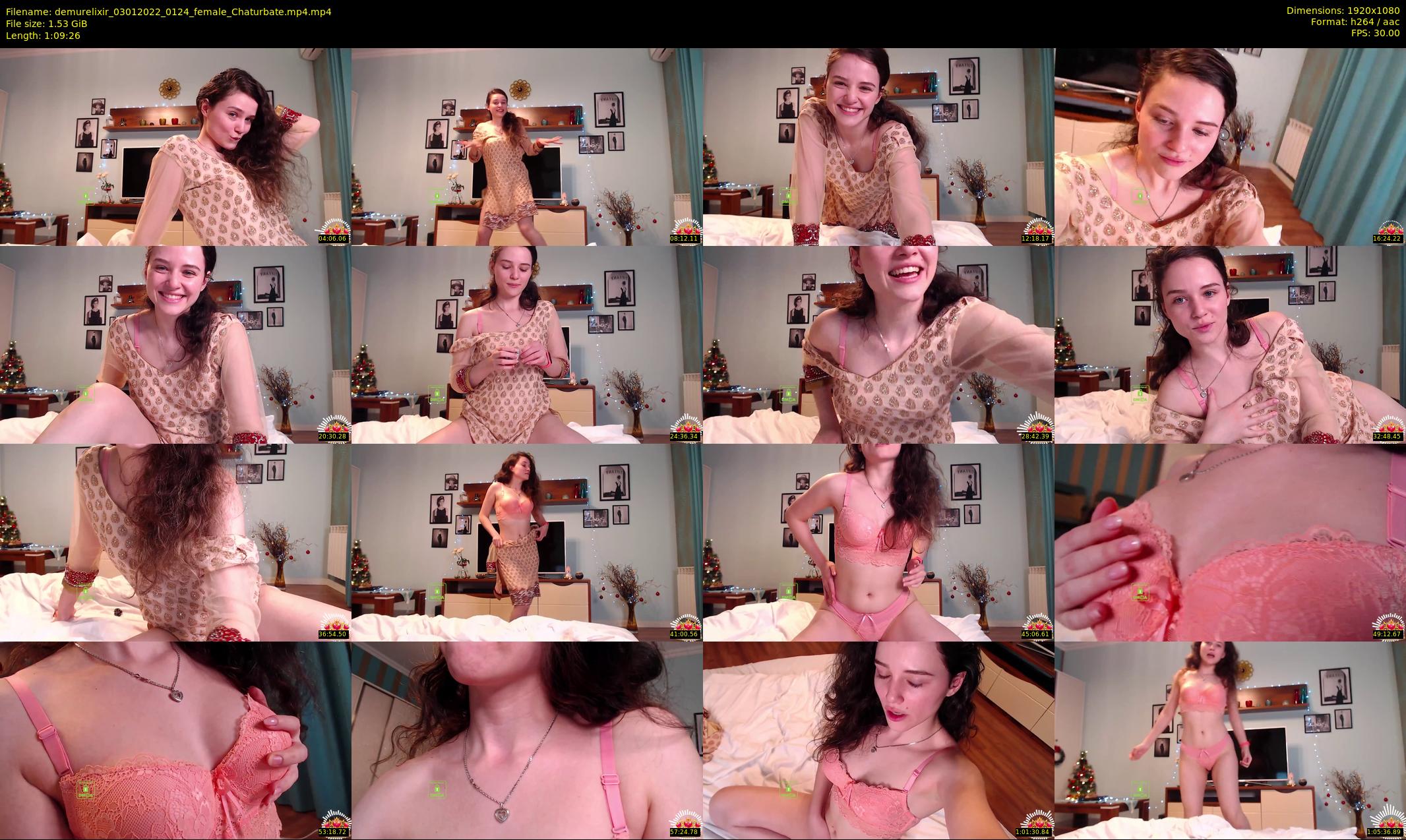 demurelixir — 70 minute Chaturbate female cam show recording, 1080p, Jan 3, 2022