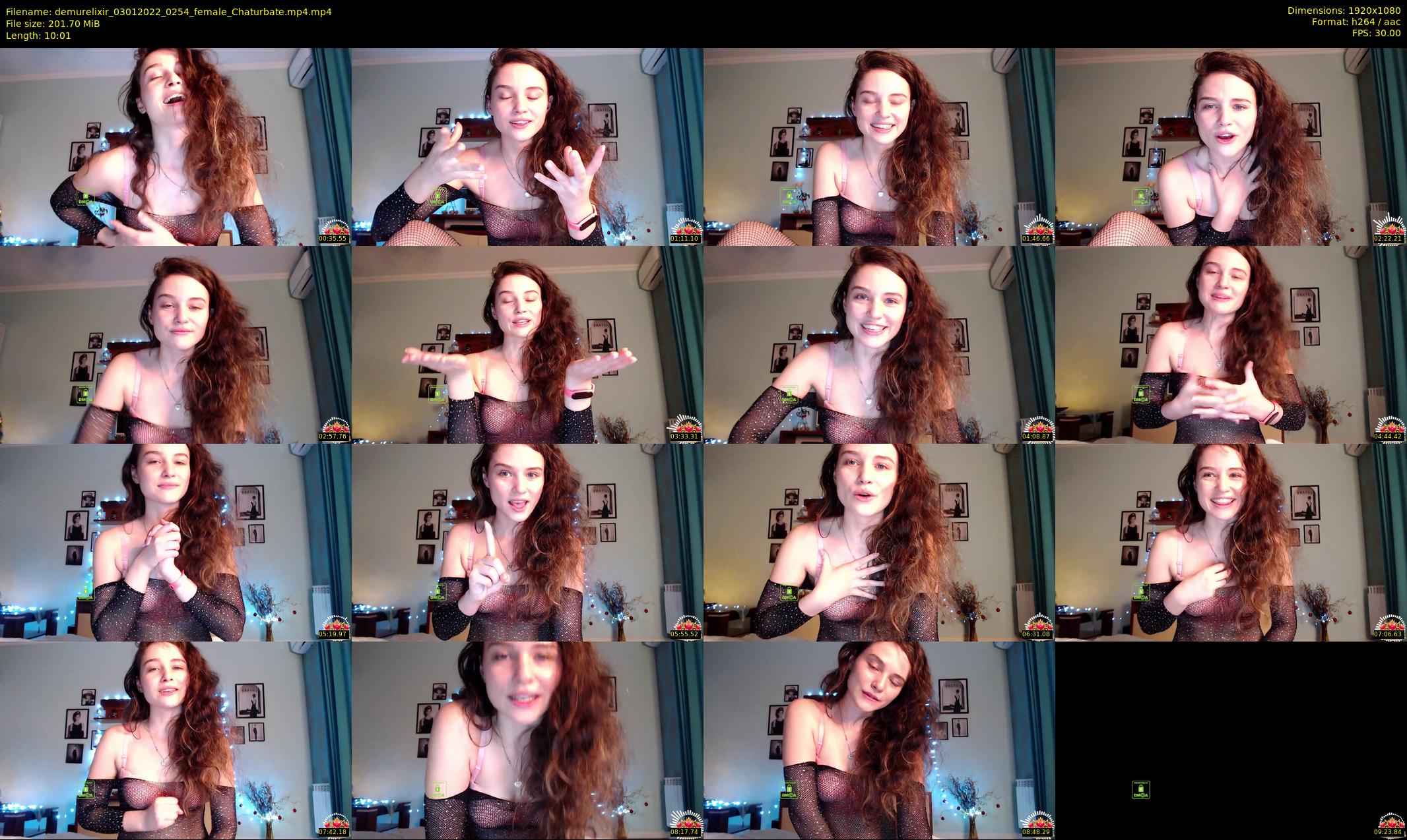 demurelixir — 11 minute Chaturbate female cam show recording, 1080p, Jan 3, 2022