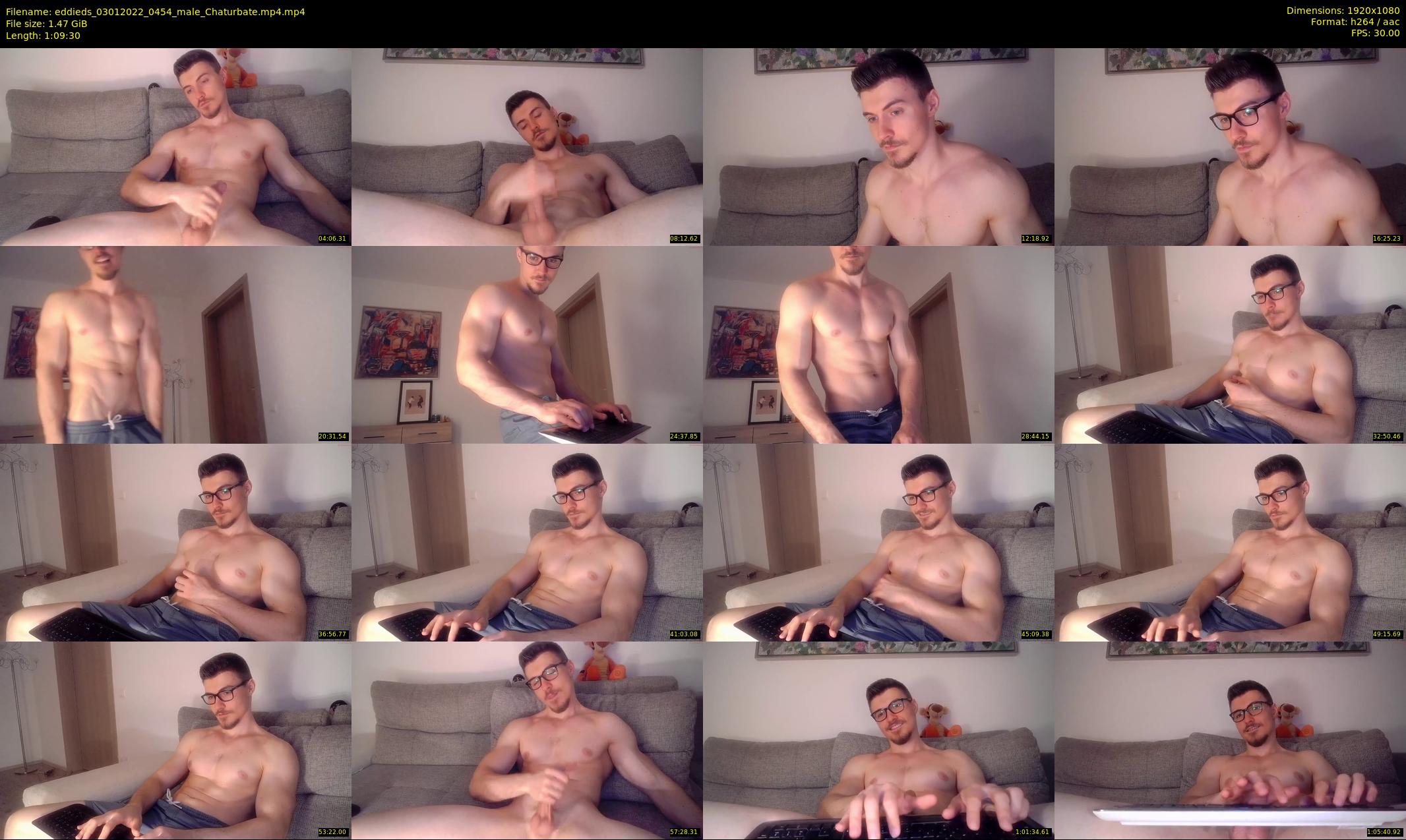 eddieds — 70 minute Chaturbate male cam show recording, 1080p, Jan 3, 2022