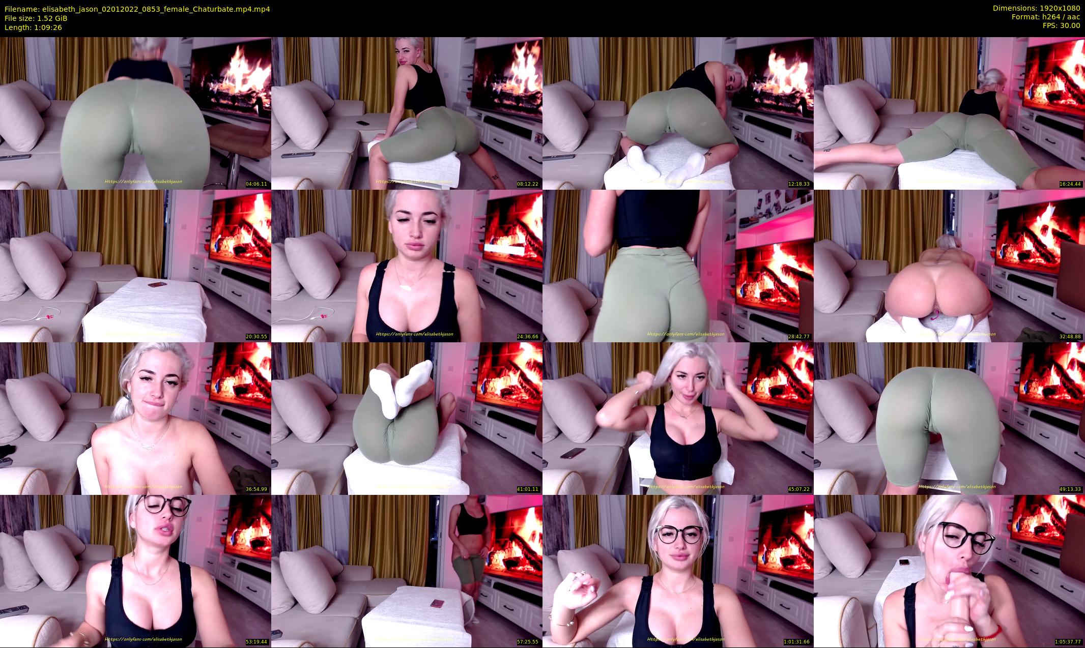 elisabeth_jason — 70 minute Chaturbate couple cam show recording, 1080p, Jan 2, 2022