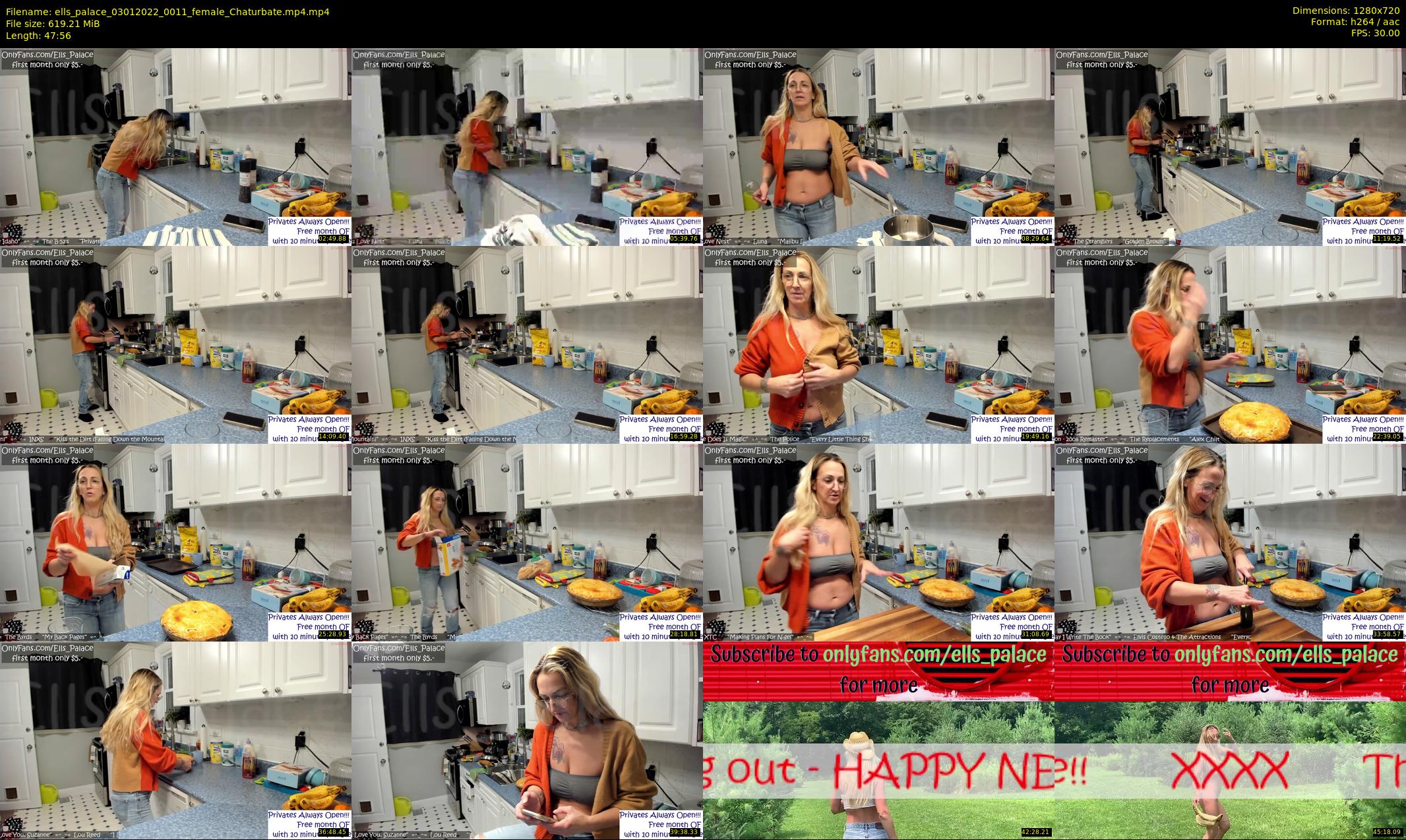 ells_palace — 48 minute Chaturbate female cam show recording, 720p, Jan 3, 2022