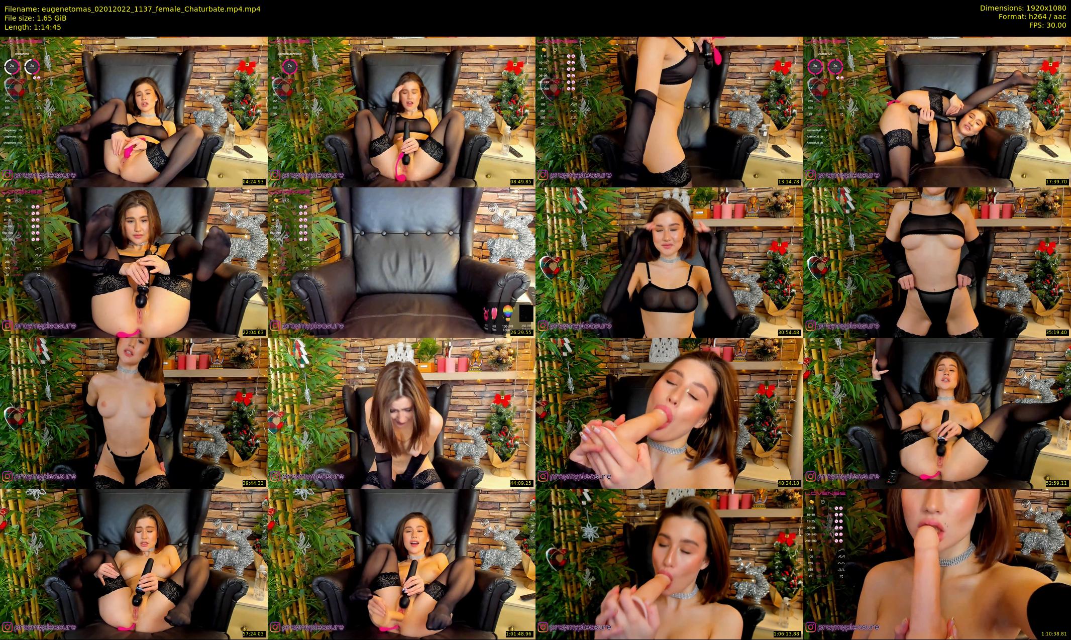 eugenetomas — 75 minute Chaturbate couple cam show recording, 1080p, Jan 2, 2022