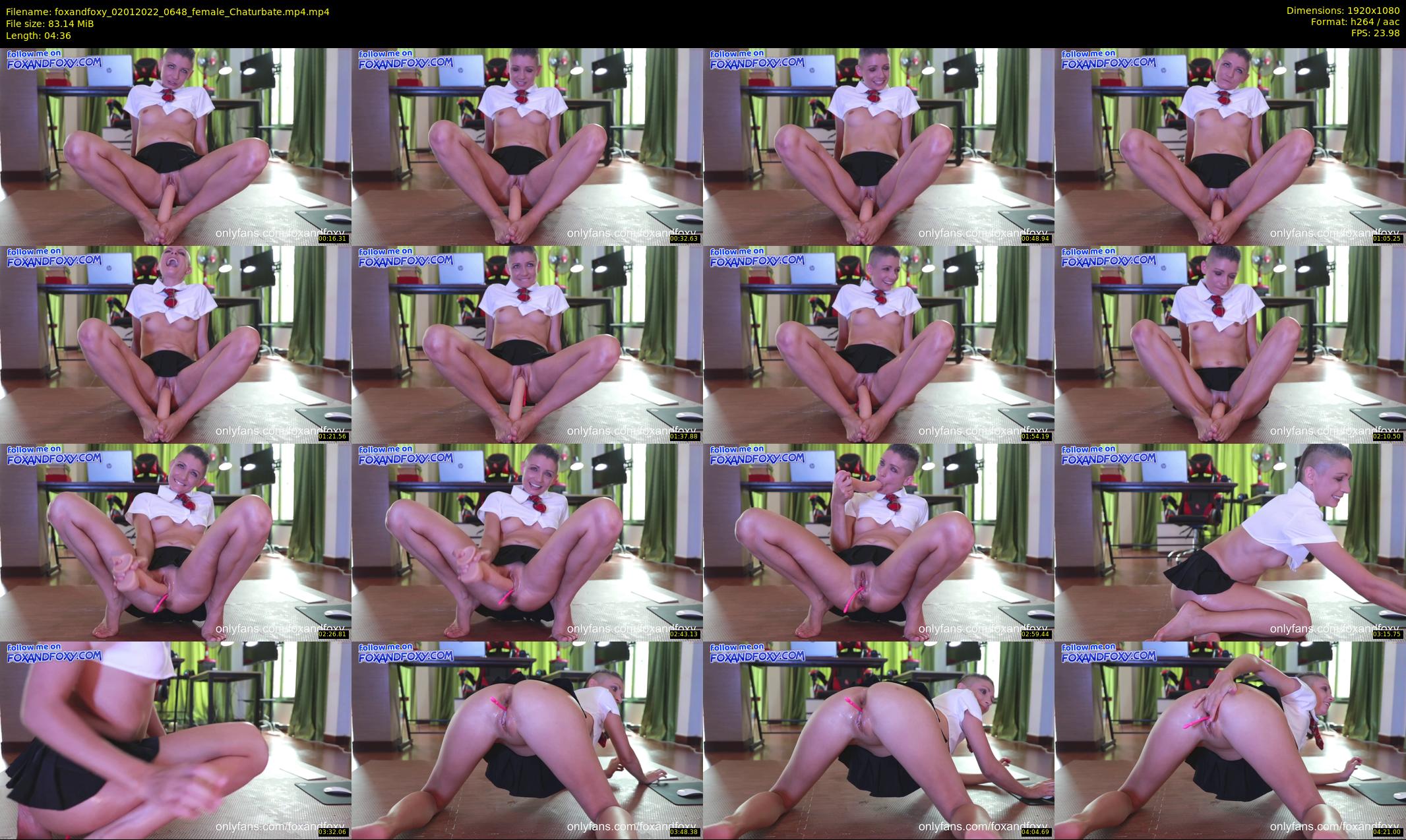 foxandfoxy — 5 minute Chaturbate couple cam show recording, 1080p, Jan 2, 2022