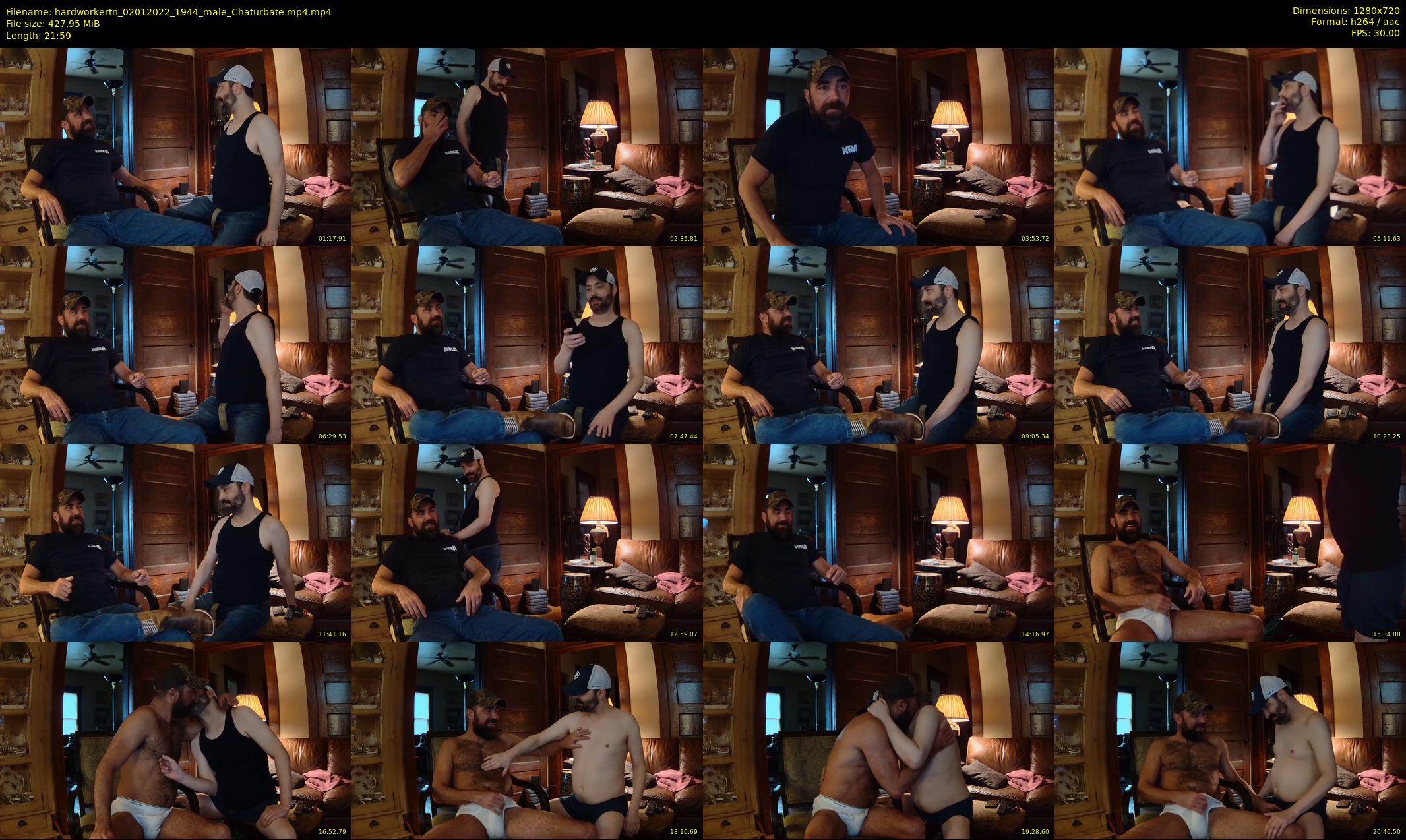 hardworkertn — 22 minute Chaturbate male cam show recording, 720p, Jan 2, 2022
