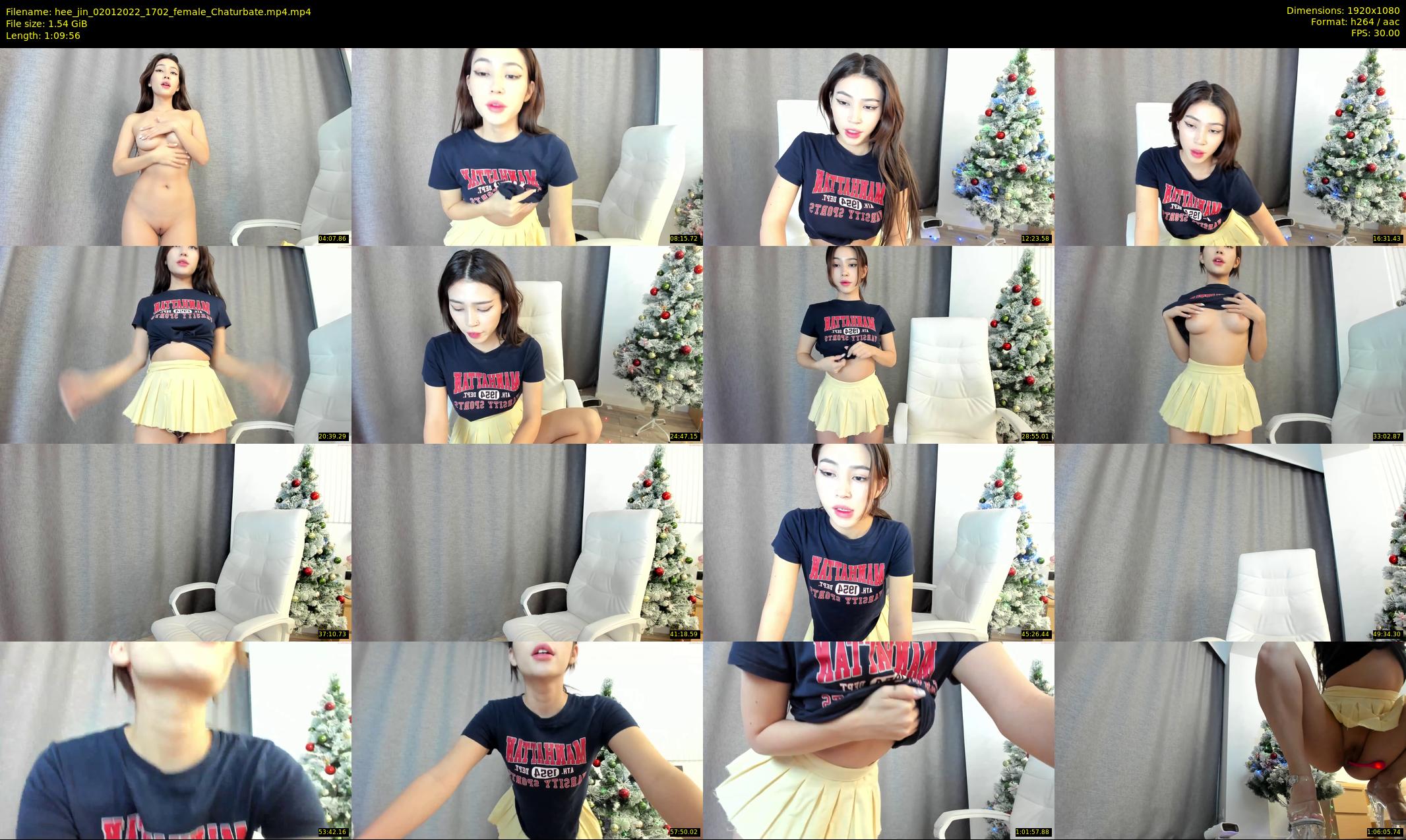 hee_jin — 70 minute Chaturbate female cam show recording, 1080p, Jan 2, 2022