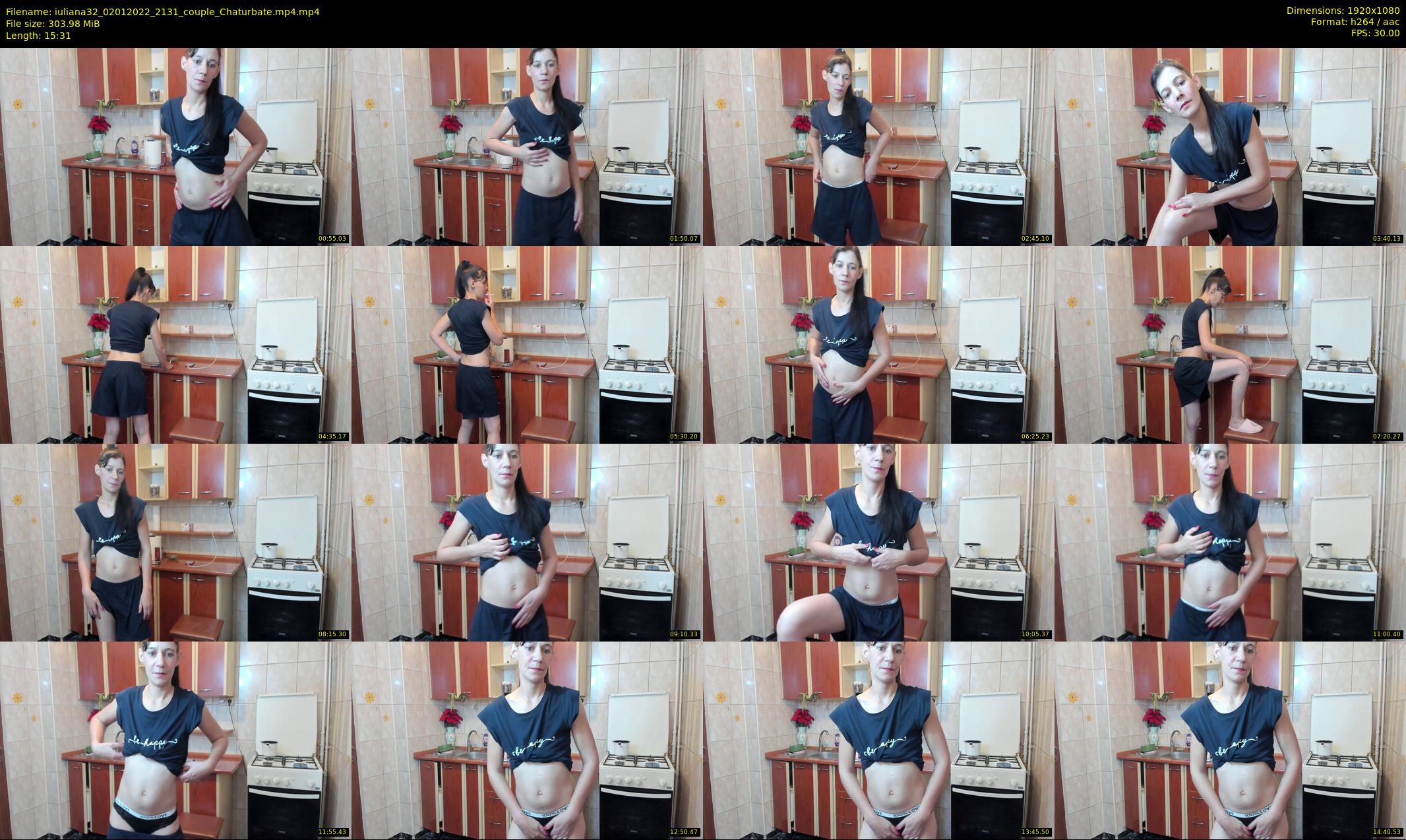 iuliana32 — 16 minute Chaturbate couple cam show recording, 1080p, Jan 2, 2022