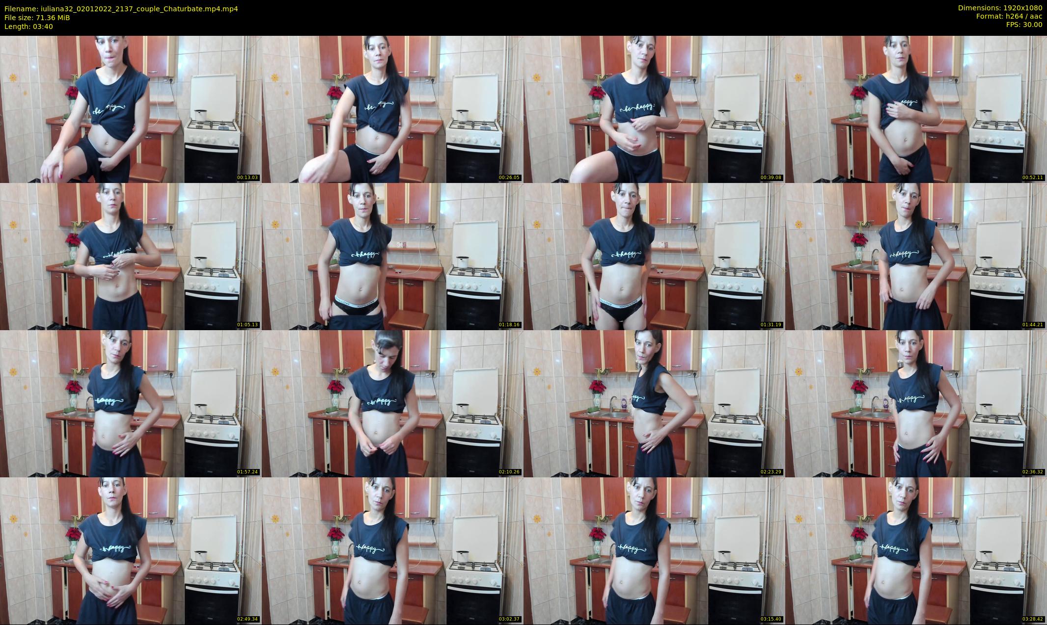 iuliana32 — 4 minute Chaturbate couple cam show recording, 1080p, Jan 2, 2022