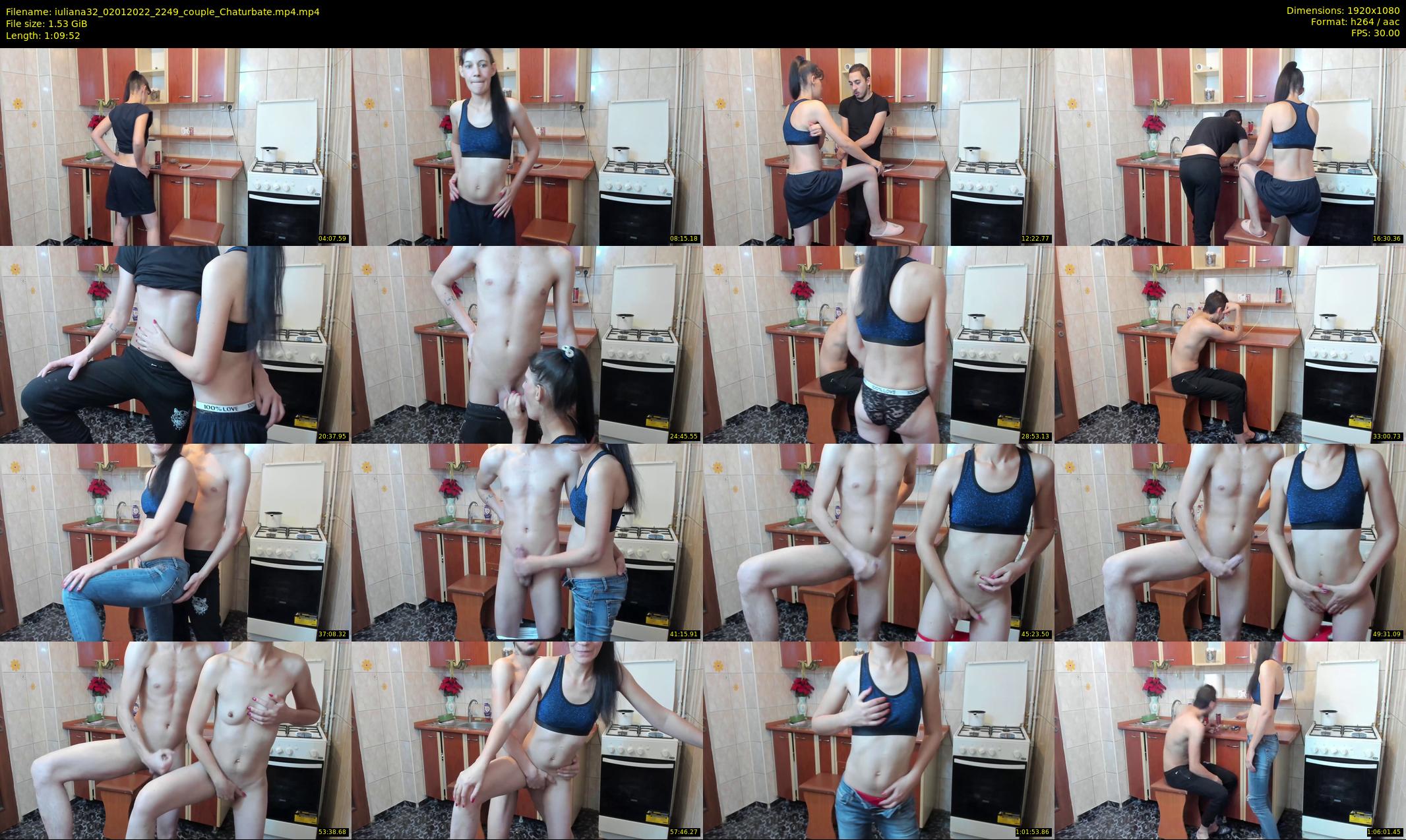 iuliana32 — 70 minute Chaturbate couple cam show recording, 1080p, Jan 2, 2022