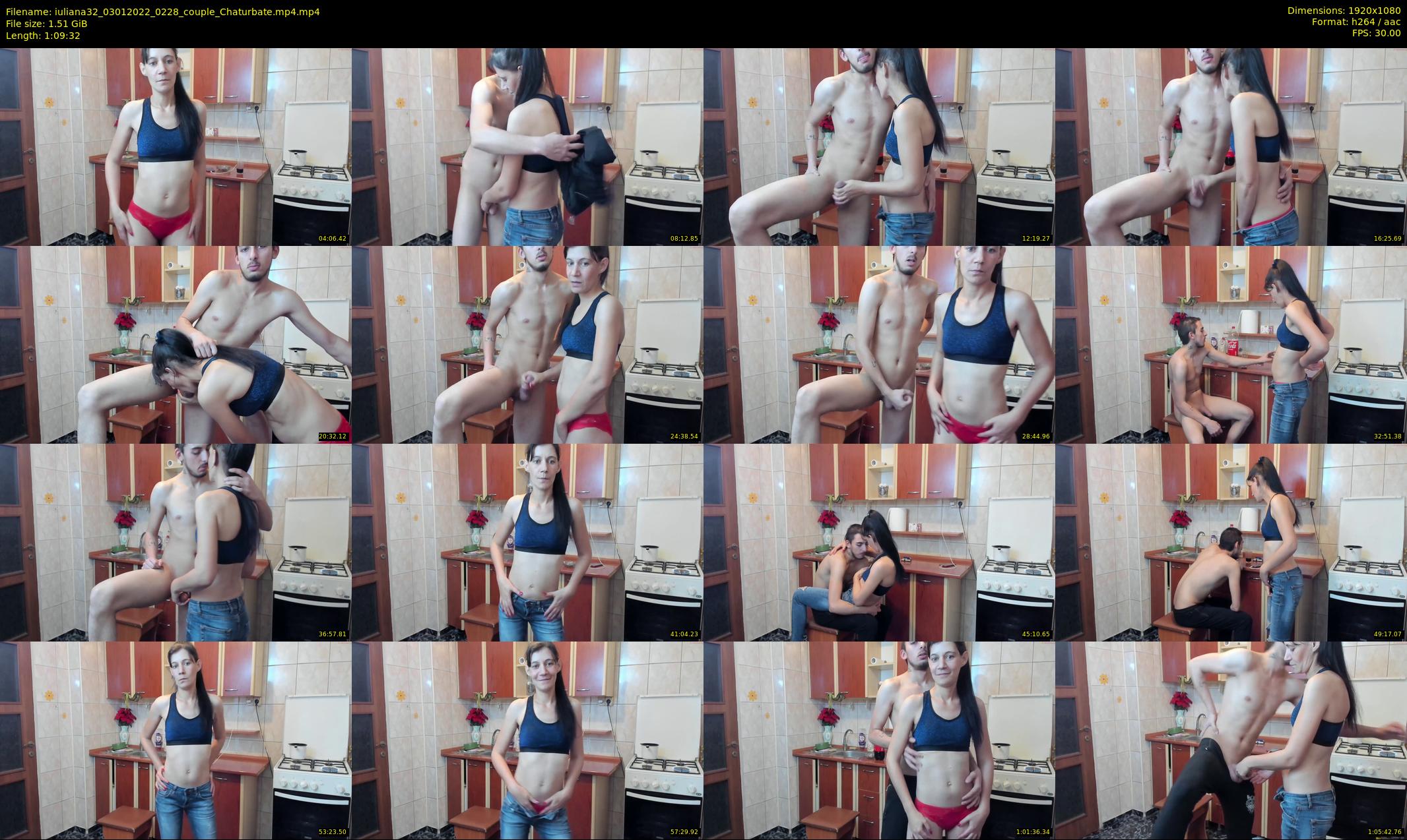 iuliana32 — 70 minute Chaturbate couple cam show recording, 1080p, Jan 3, 2022