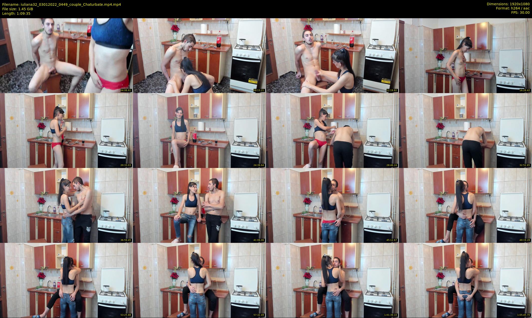 iuliana32 — 70 minute Chaturbate couple cam show recording, 1080p, Jan 3, 2022
