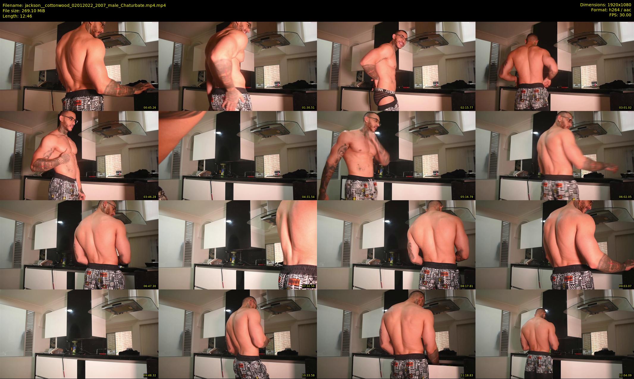 jackson__cottonwood — 13 minute Chaturbate male cam show recording, 1080p, Jan 2, 2022