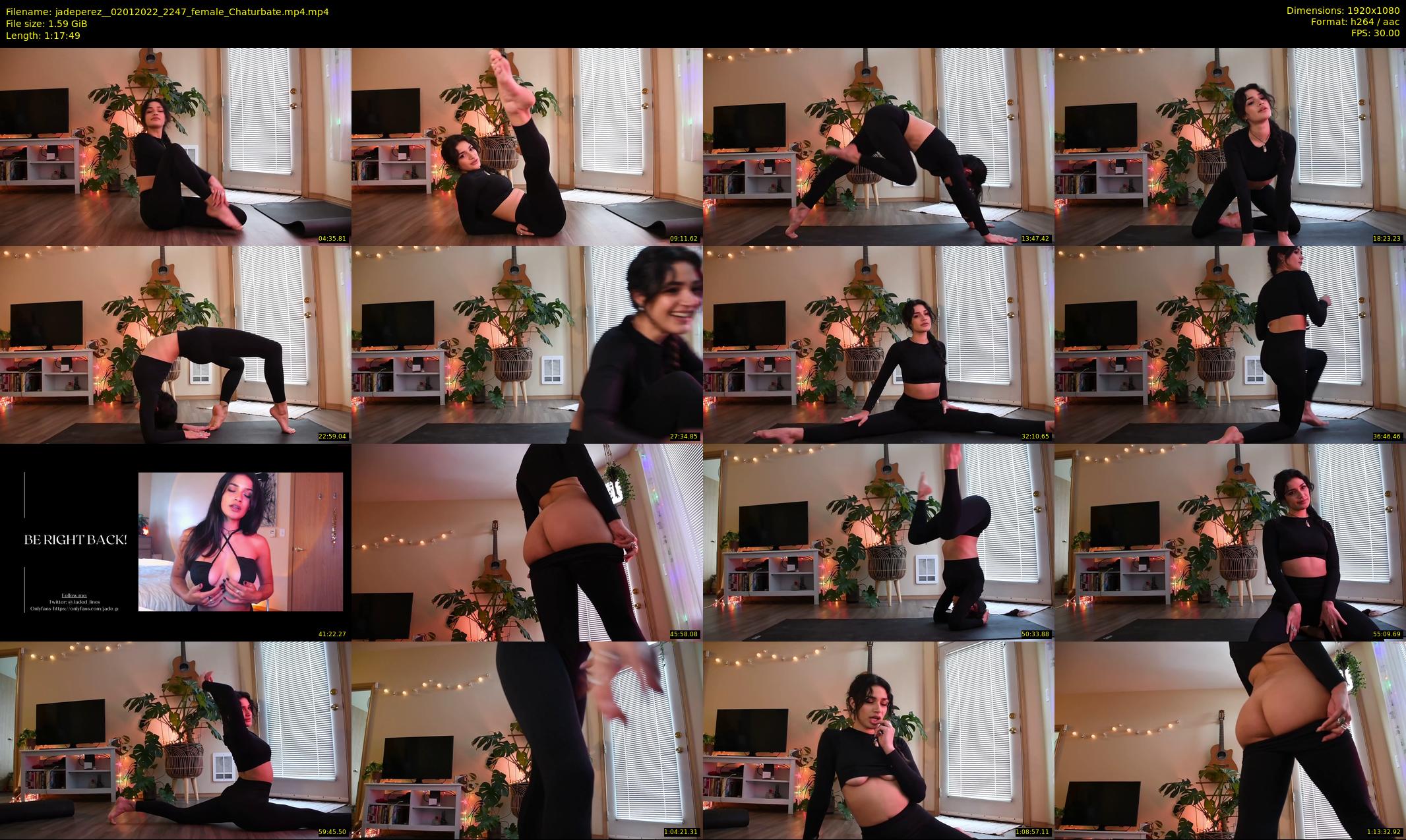 jadeperez_ — 78 minute Chaturbate female cam show recording, 1080p, Jan 2, 2022