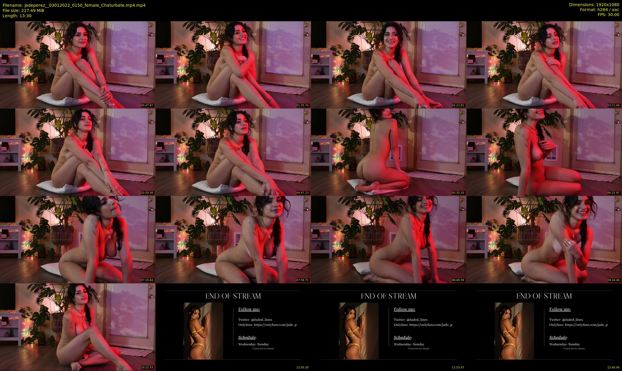 jadeperez_ — 14 minute Chaturbate female cam show recording, 1080p, Jan 3, 2022
