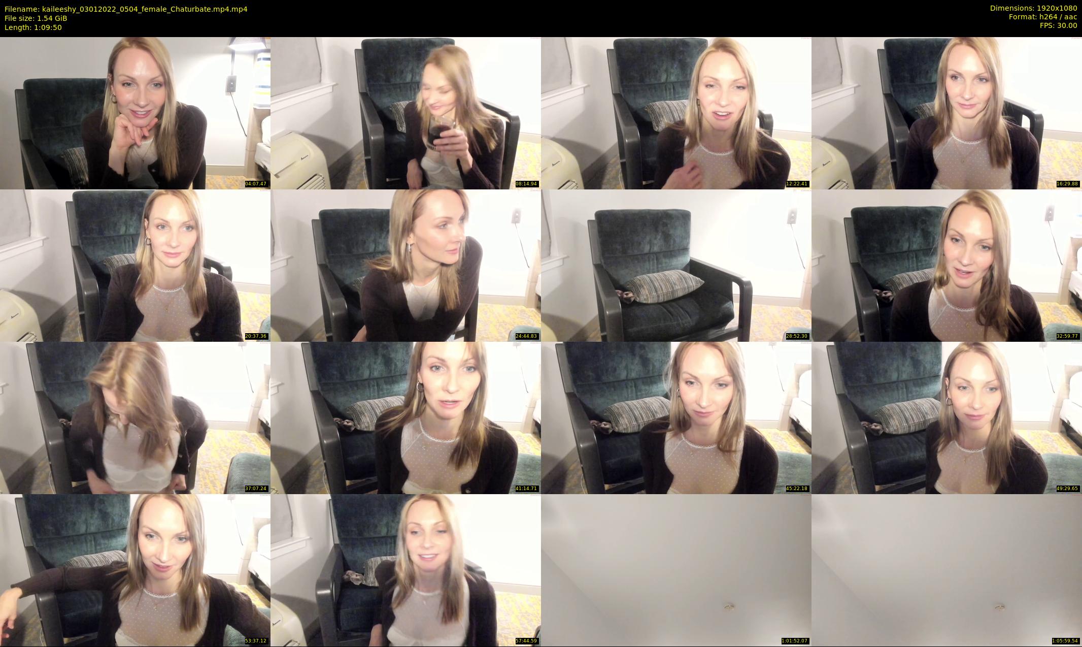 kaileeshy — 70 minute Chaturbate female cam show recording, 1080p, Jan 3, 2022