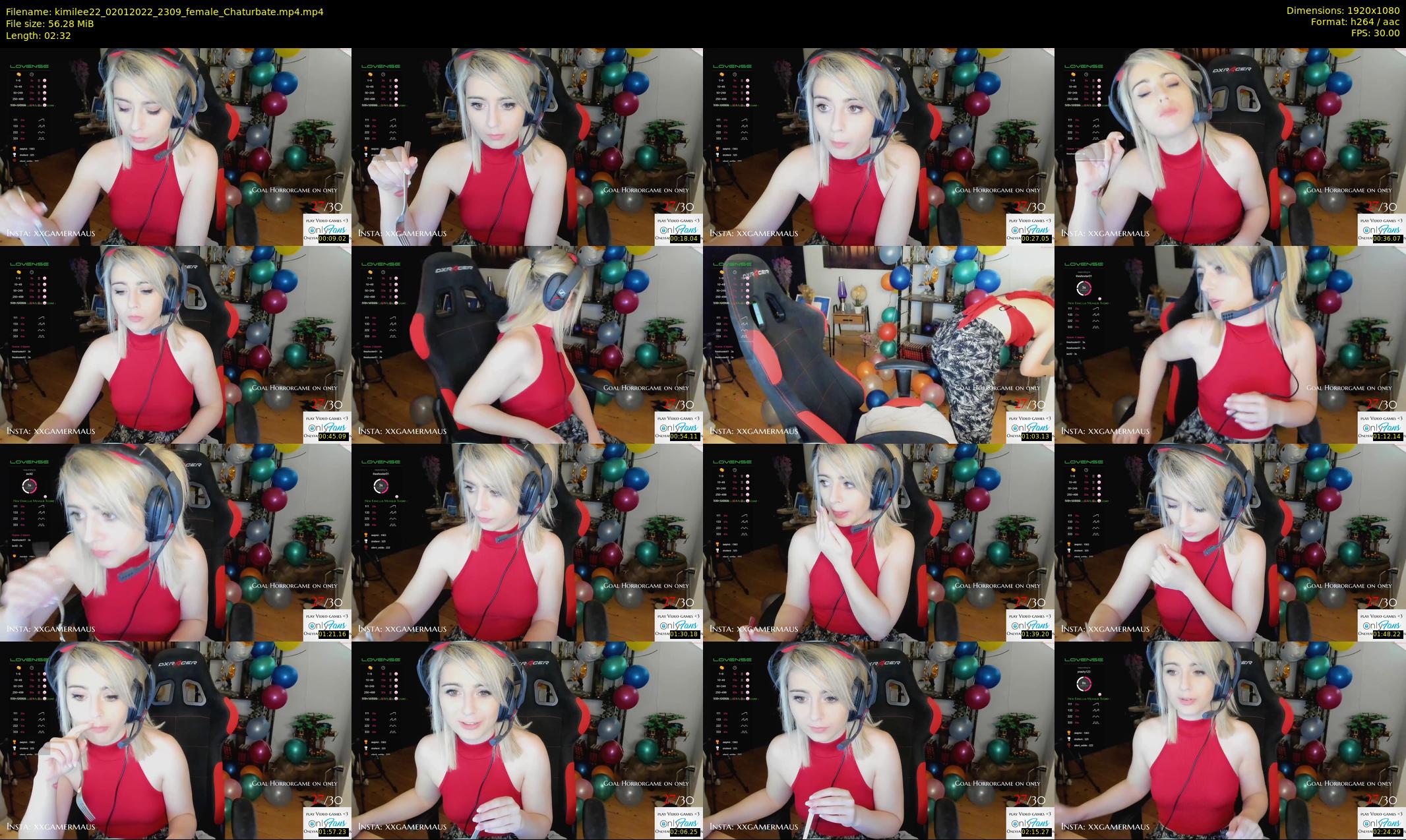 kimilee22 — 3 minute Chaturbate female cam show recording, 1080p, Jan 2, 2022